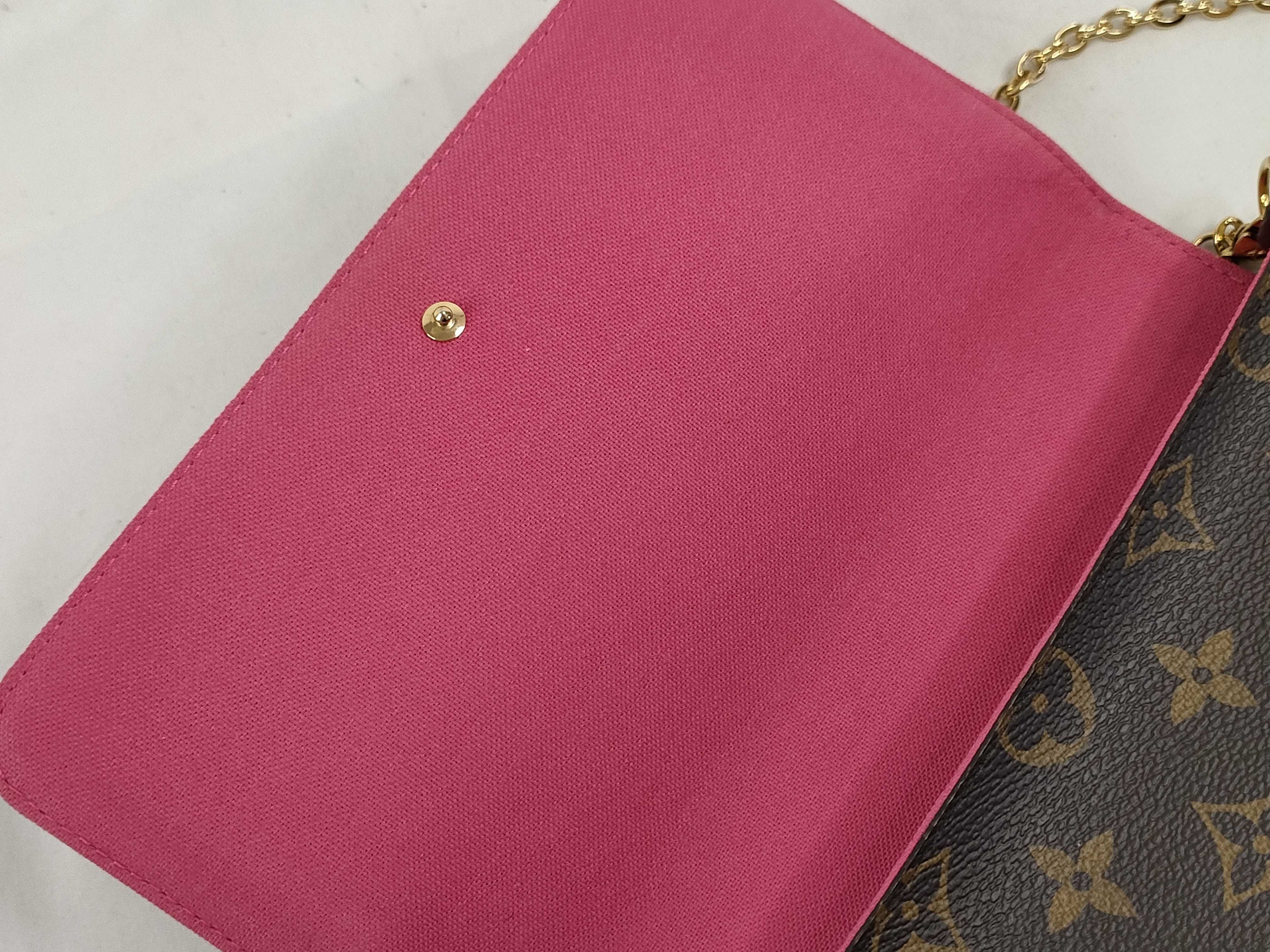 Monogram Louis Vuitton M80859 Monogram Pochette Felicie Shoulder Bag — view 8