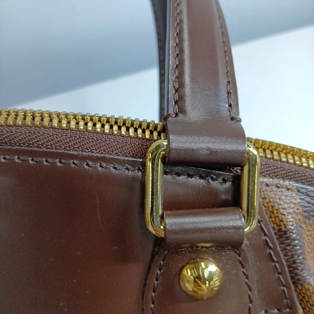 Damier Verona PM N41117 DU1180 Brown — view 14
