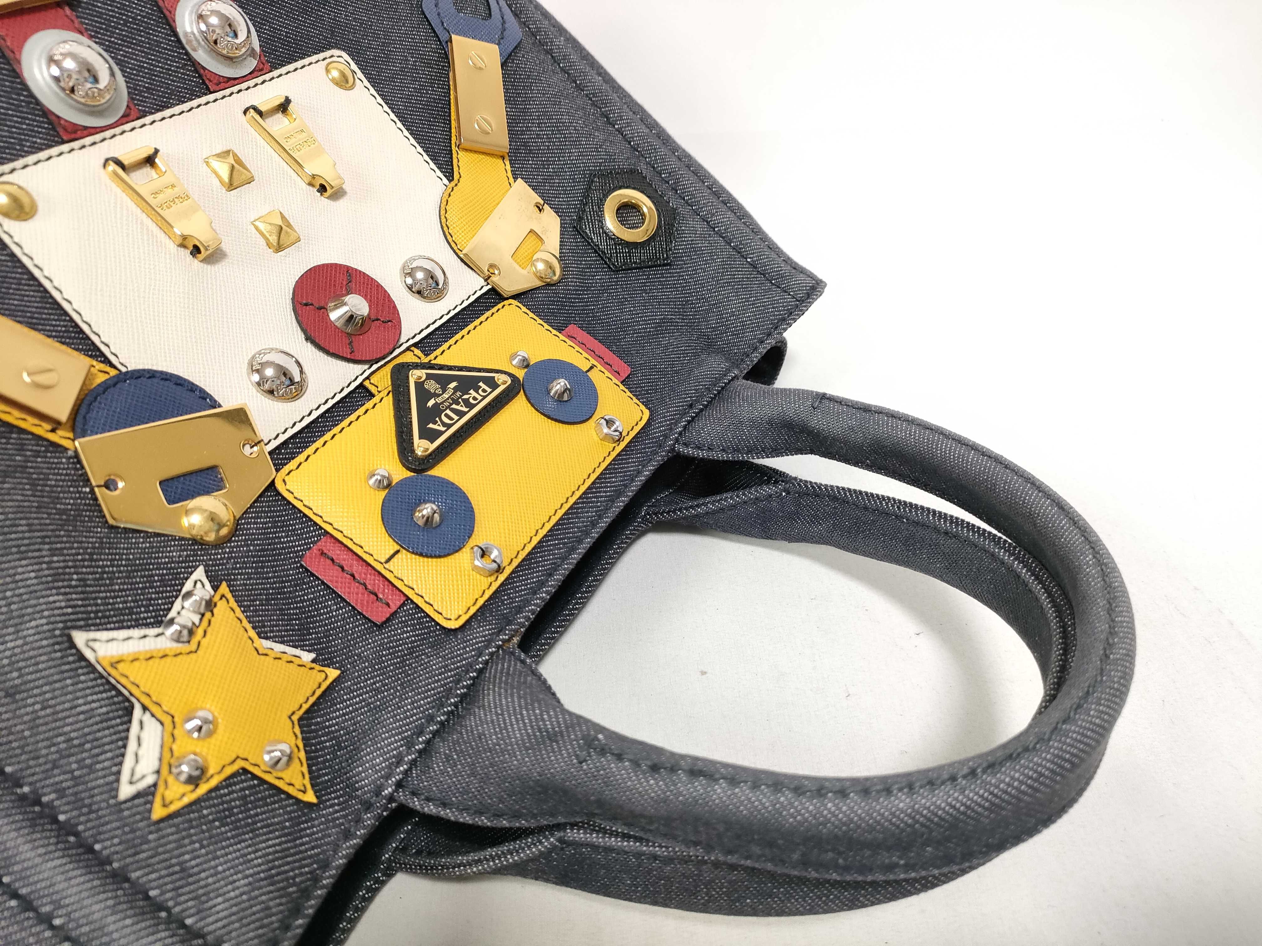 Canapa Robot 2-way Tote Bag Shoulder Bag Tote Bag — view 11