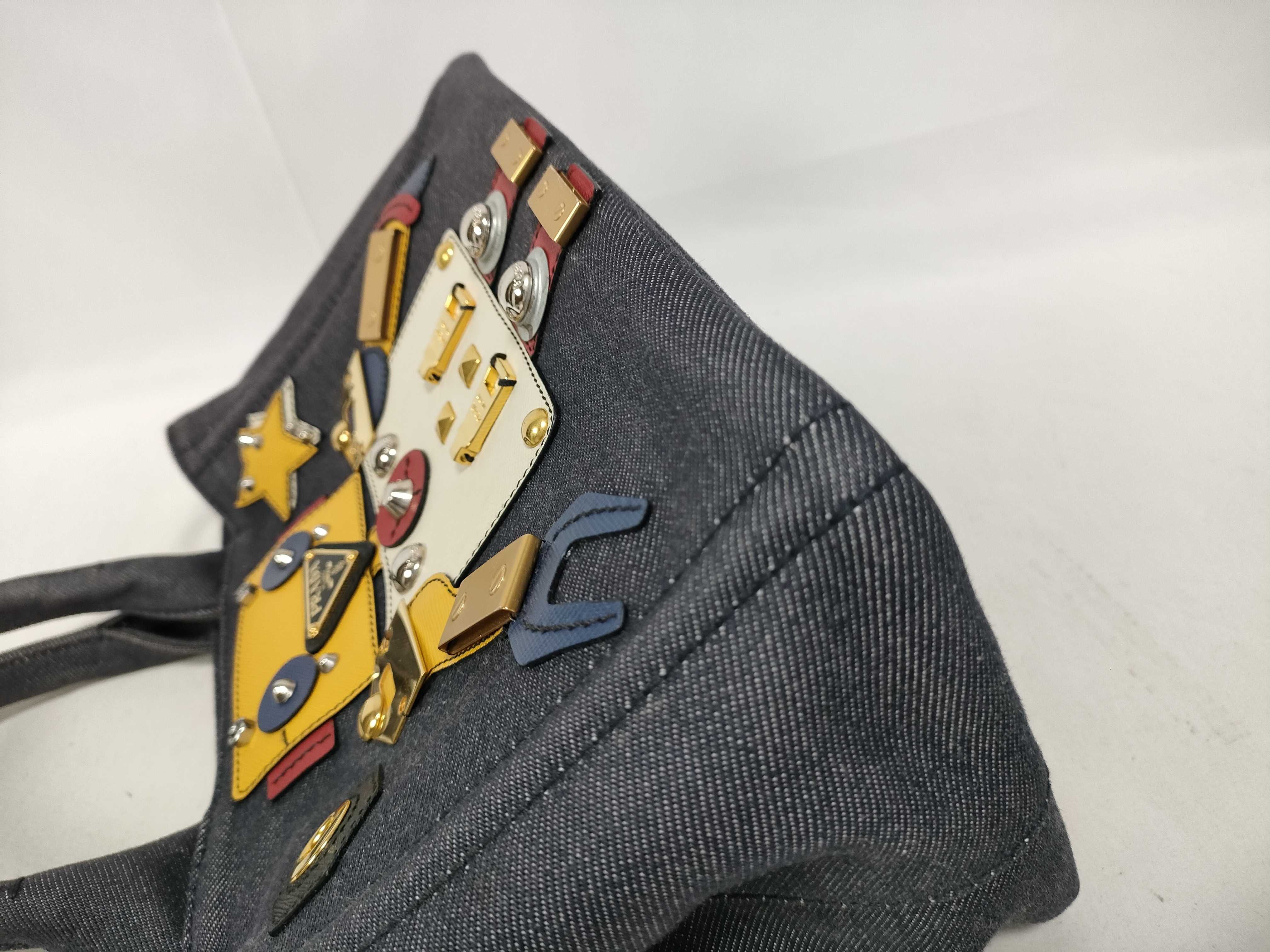 Canapa Robot 2-way Tote Bag Shoulder Bag Tote Bag — view 6