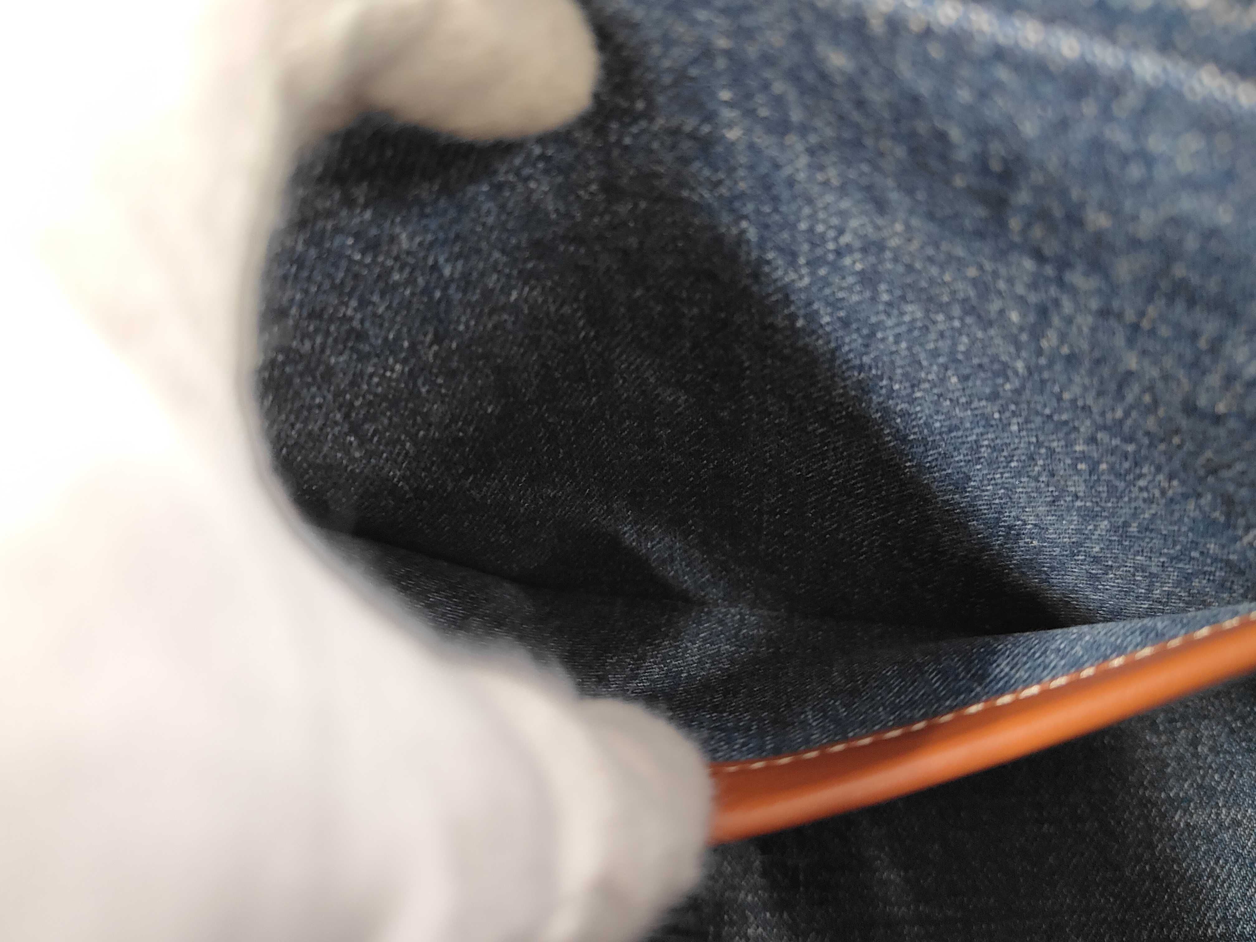 Cabatice Small Denim Tote Bag Handbag — view 11