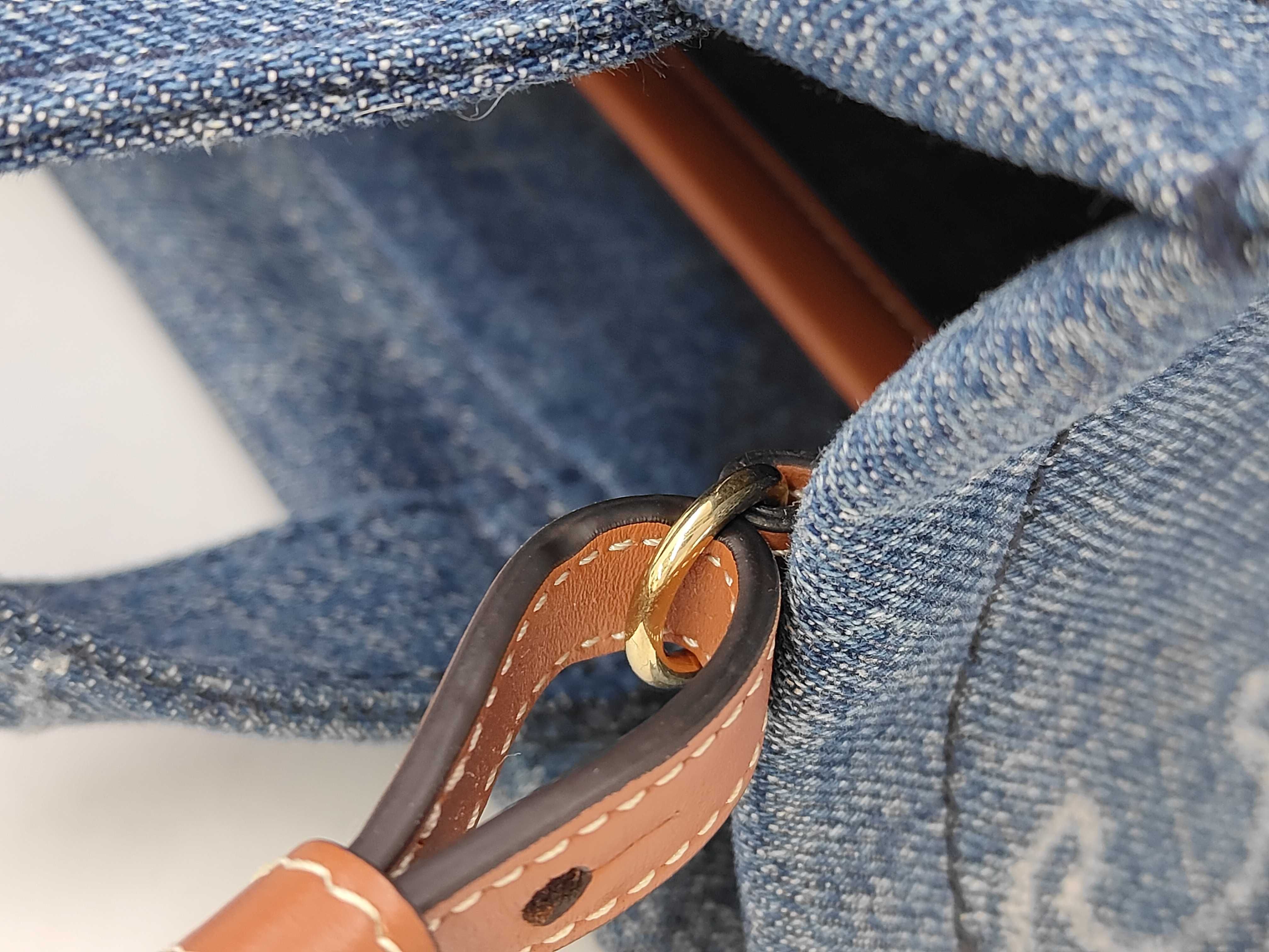 Cabatice Small Denim Tote Bag Handbag — view 5