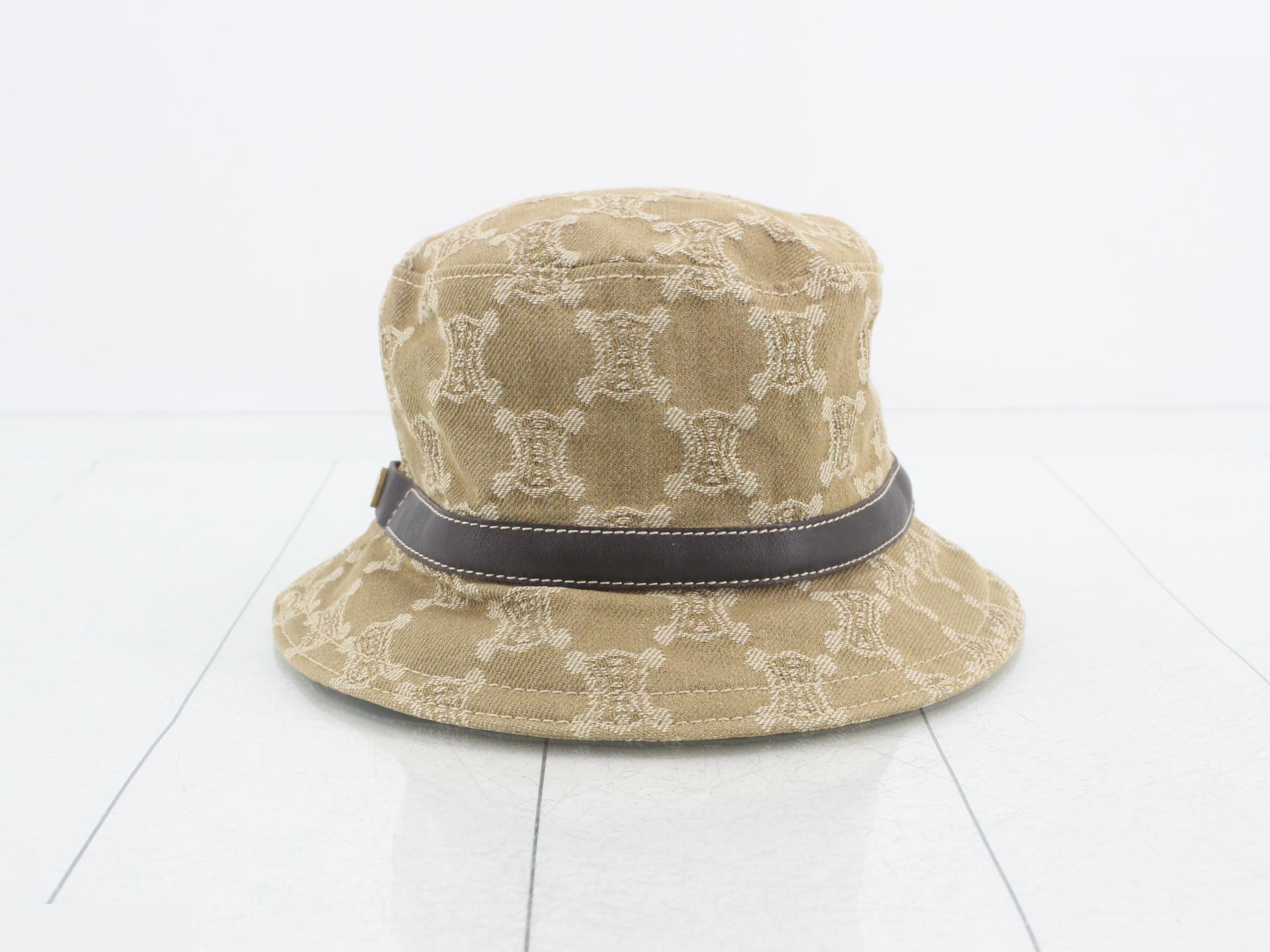 Macadam Triomphe Hat, Size M — view 2