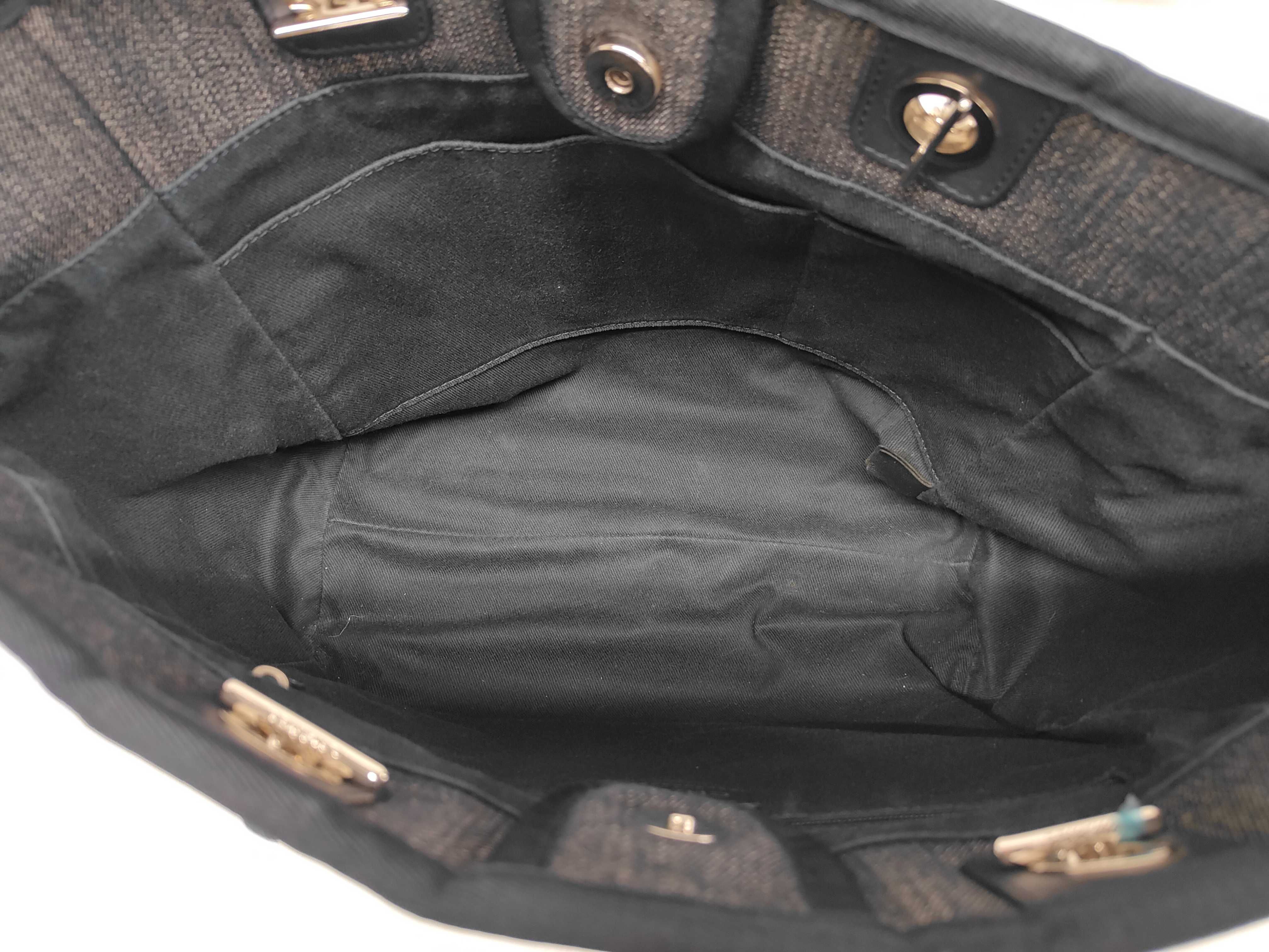 HK- Deauville 33cm Denim Blue Shoulder Bag (No sticker) Tote Bag — view 8