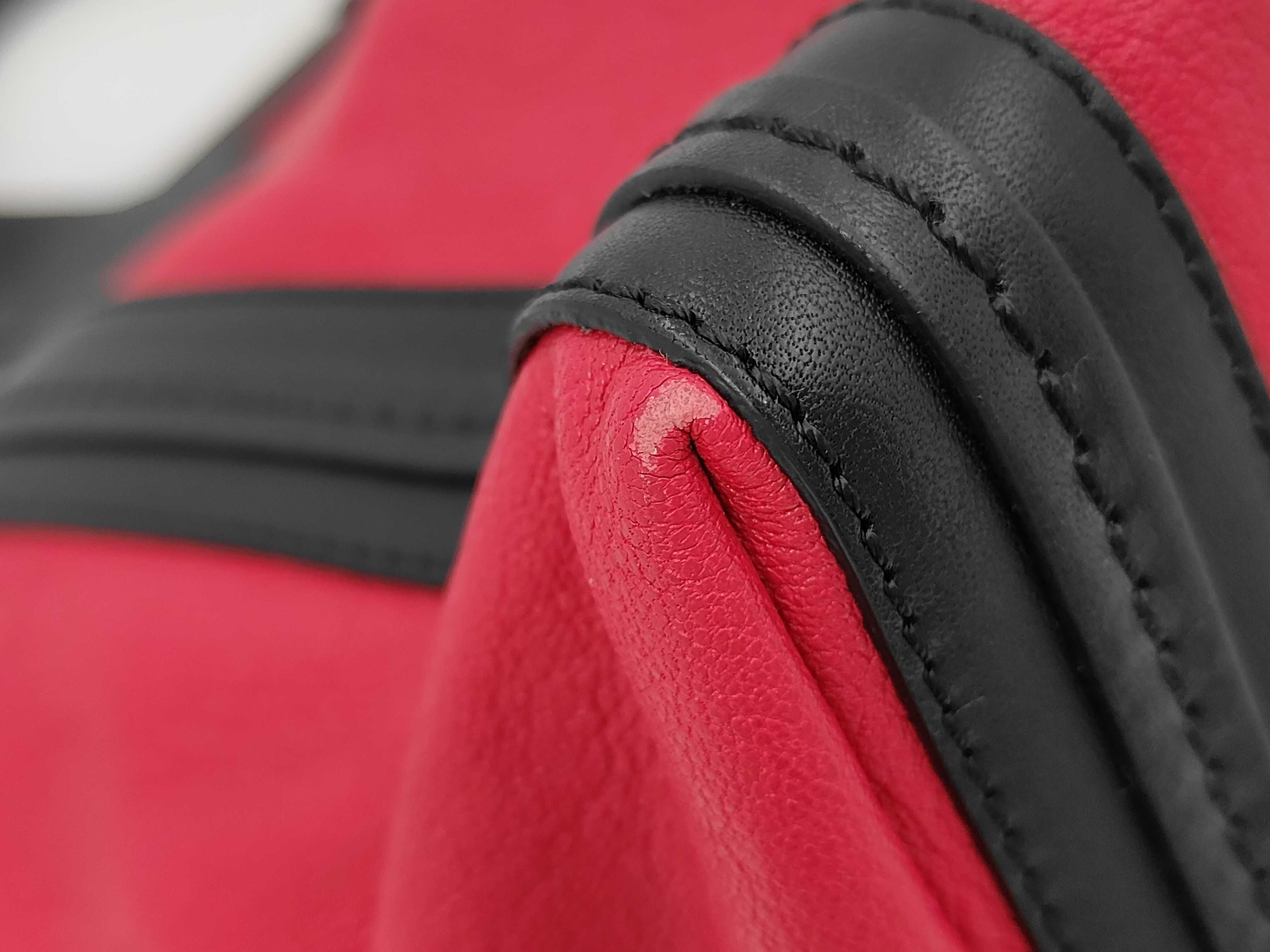handbag, leather, red. — view 3