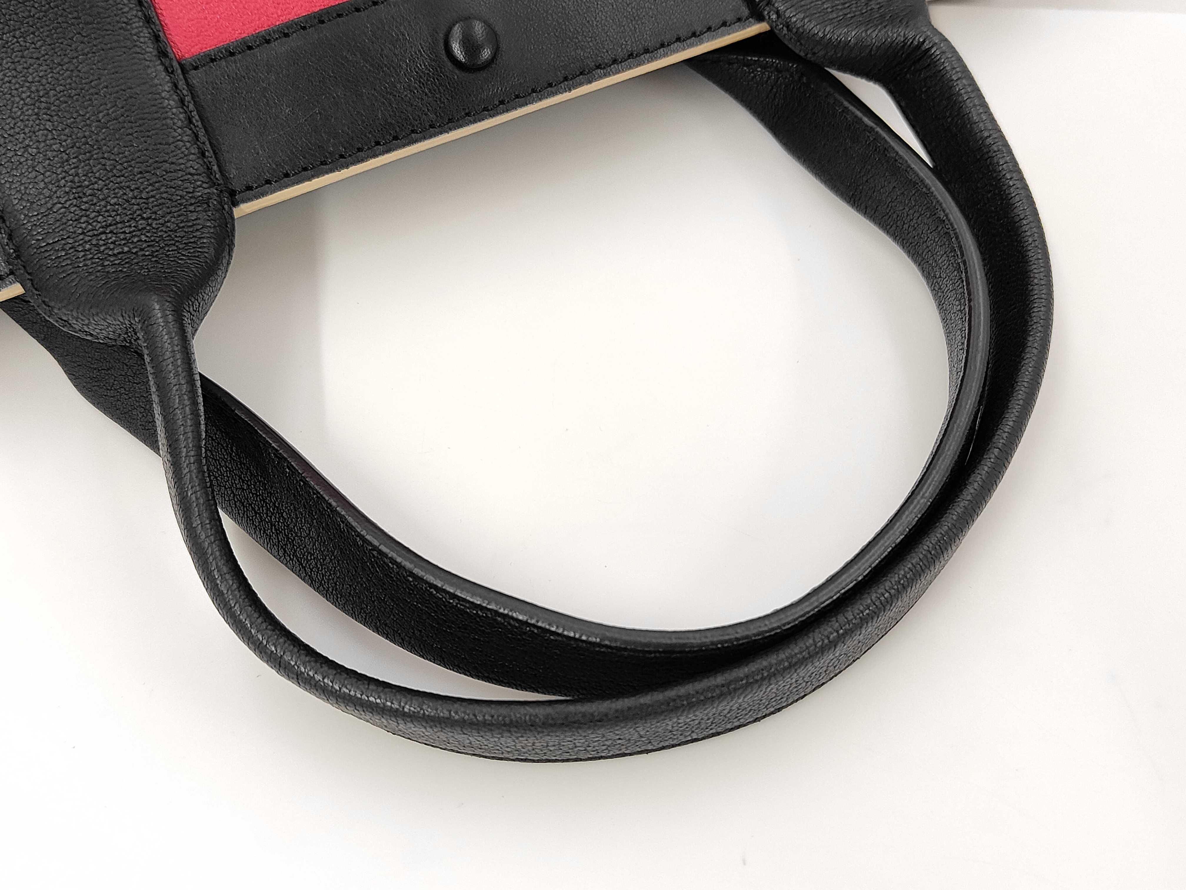 handbag, leather, red. — view 5