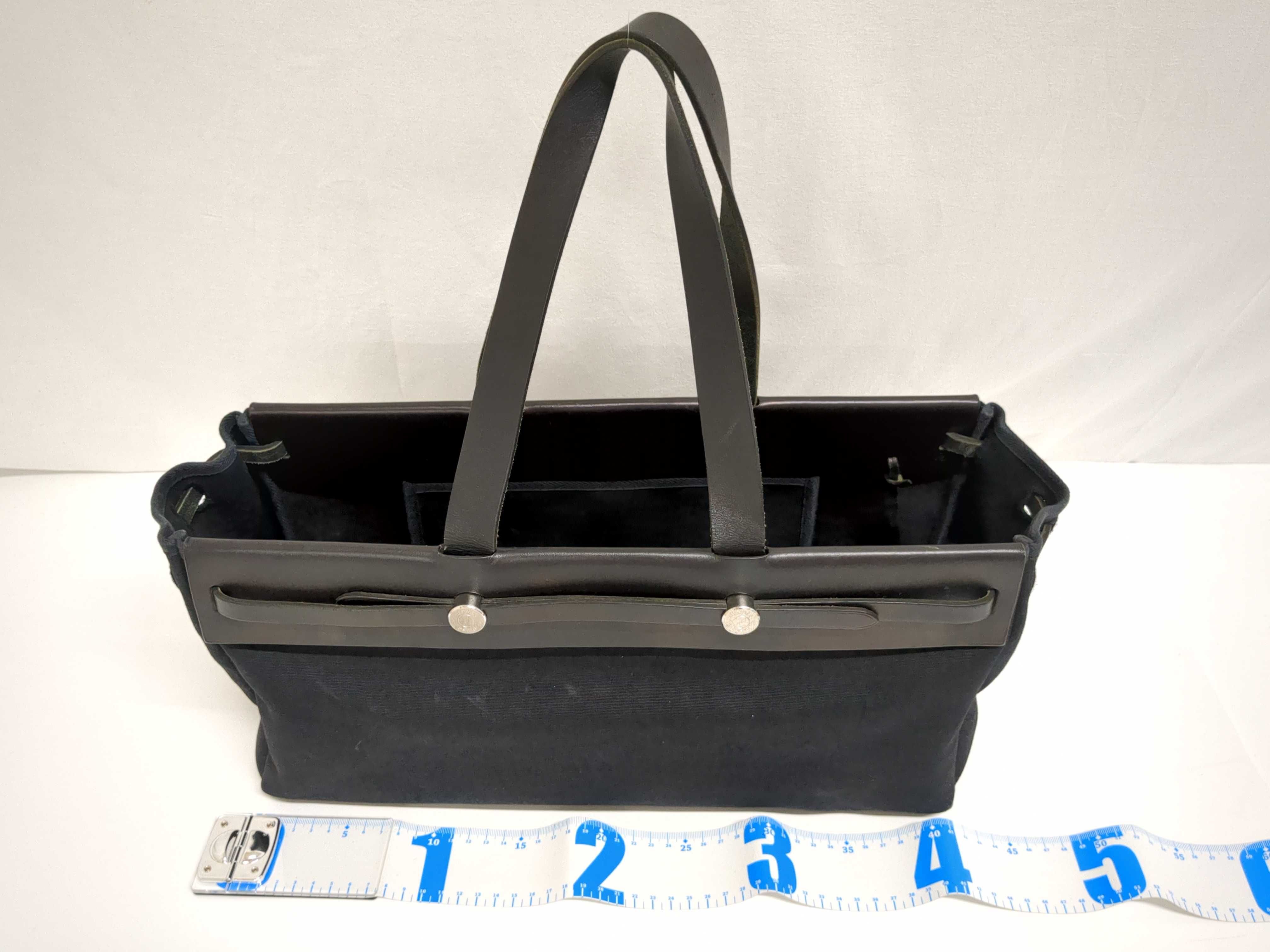 Herbag Cabas PM with replacement bag F Black Tote Bag — view 2