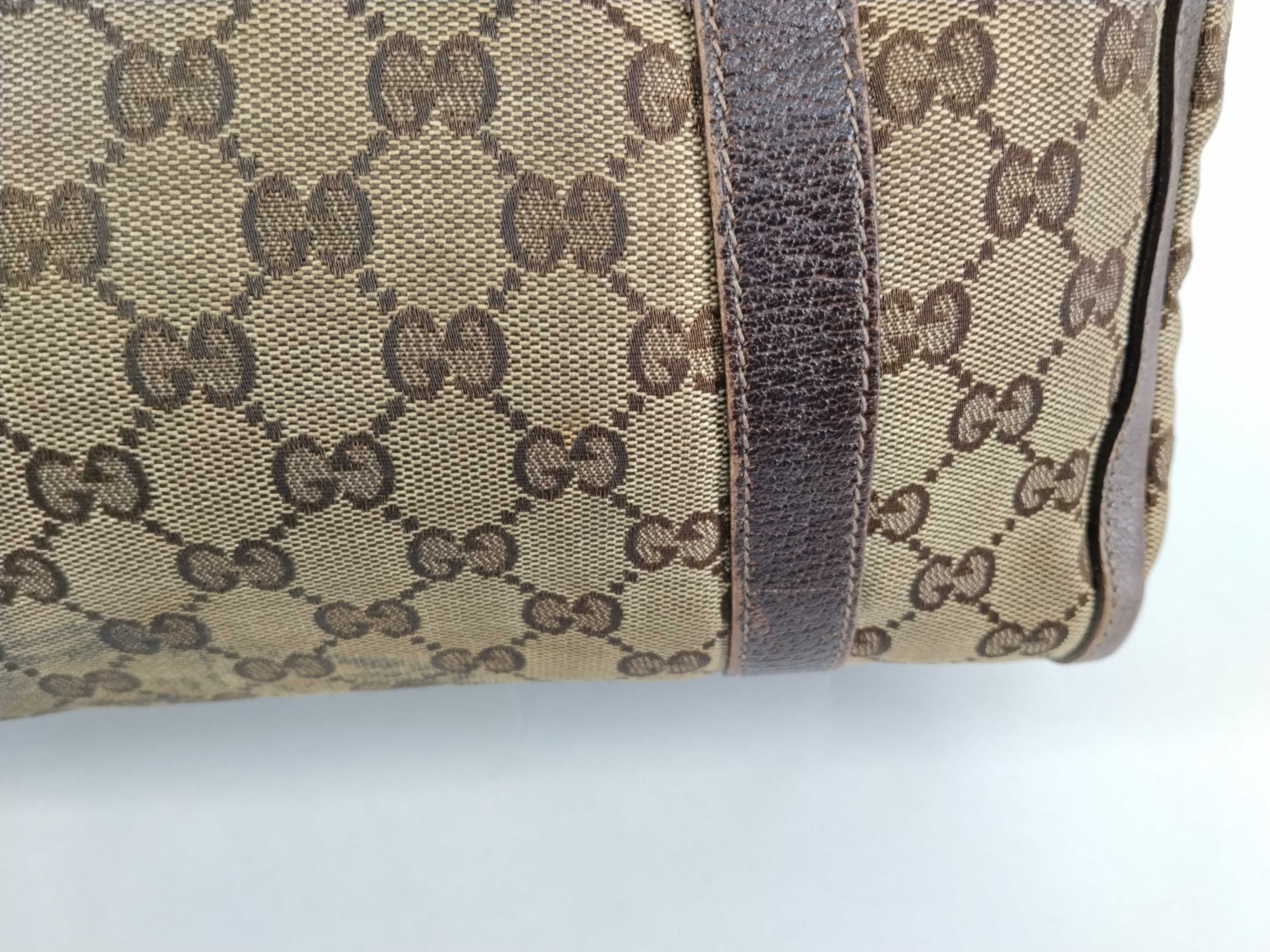 GG Canvas Abbey Mini Boston Bag — view 14