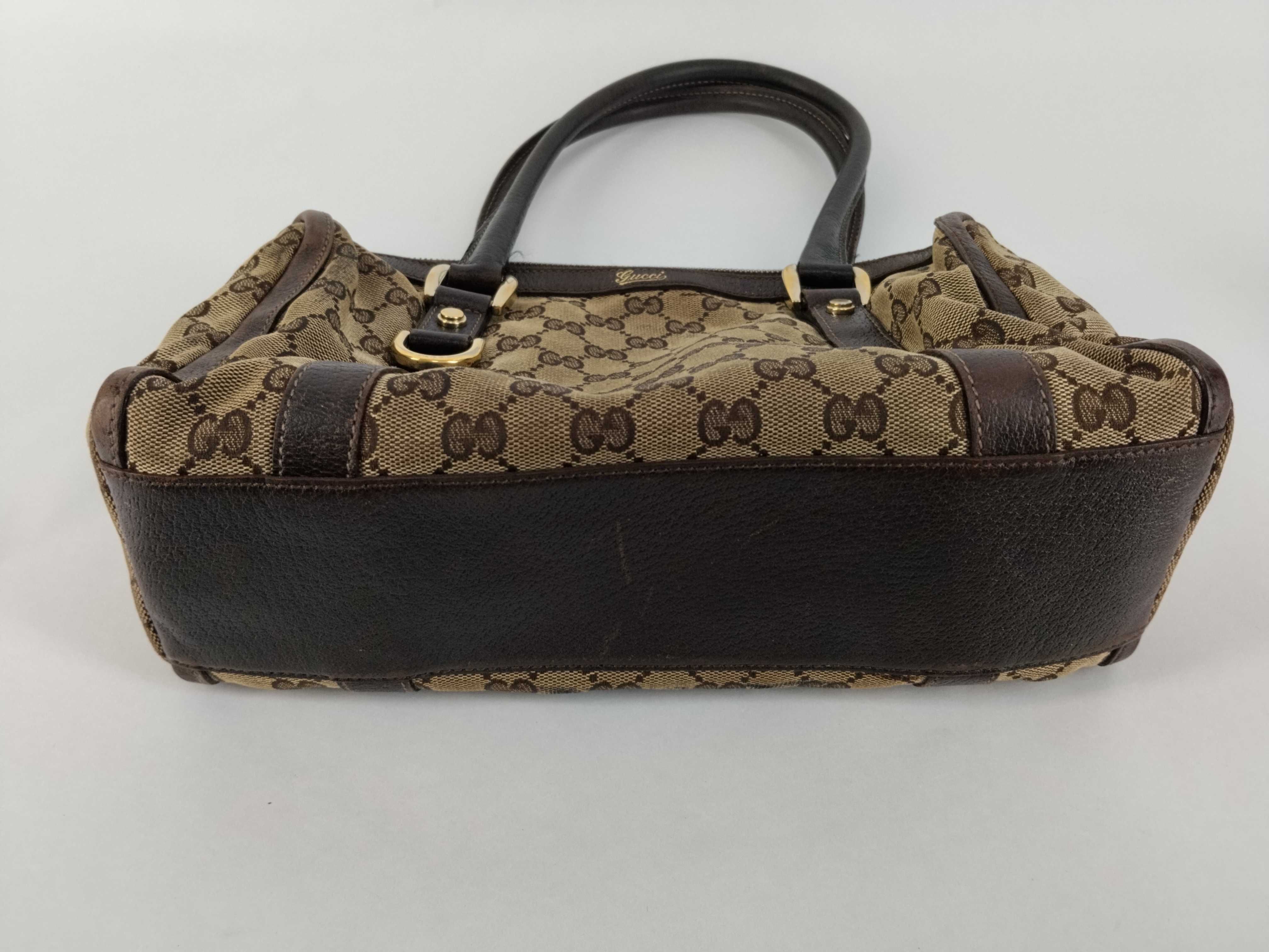GG Canvas Abbey Mini Boston Bag — view 7