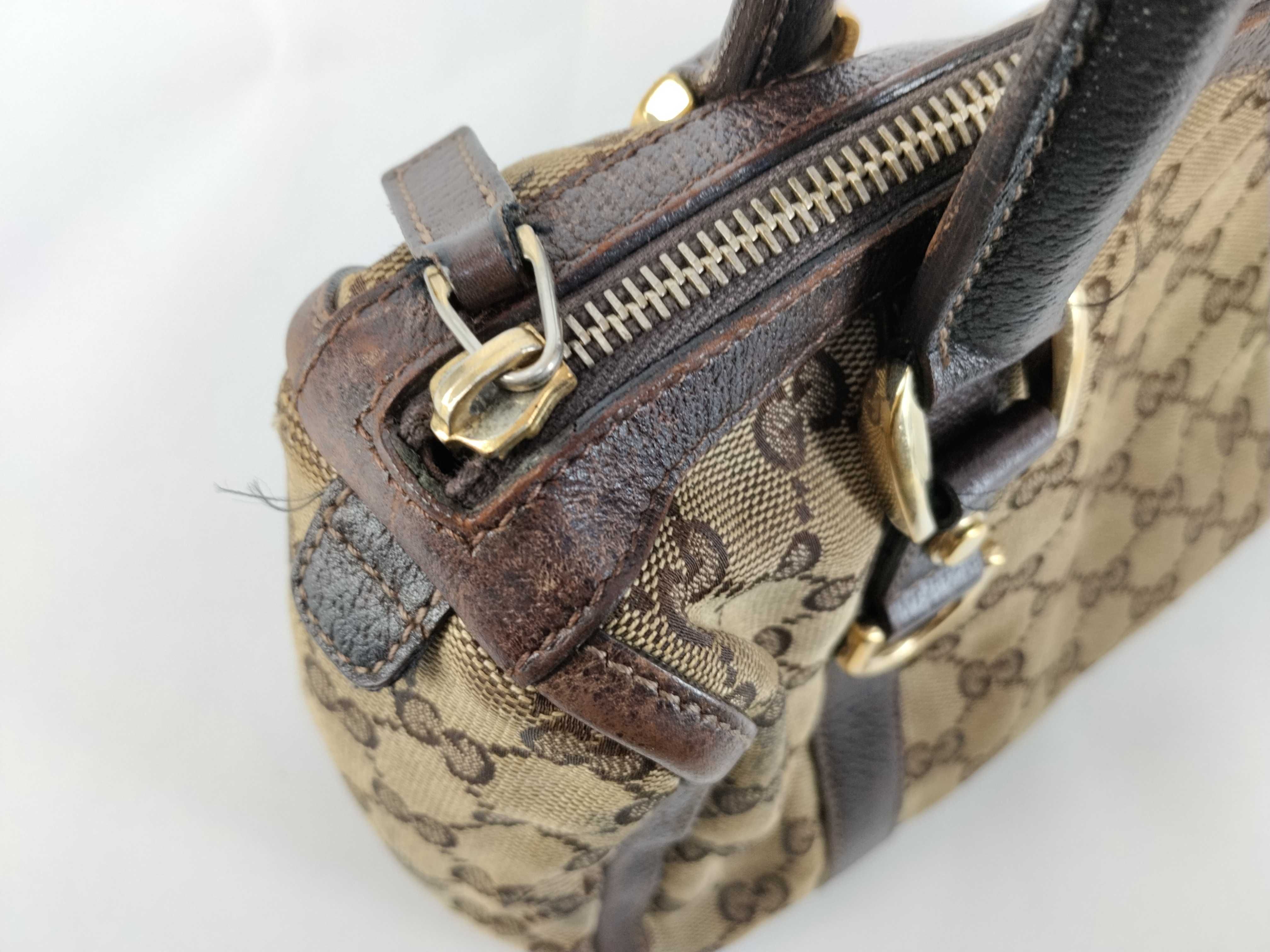 GG Canvas Abbey Mini Boston Bag — view 8
