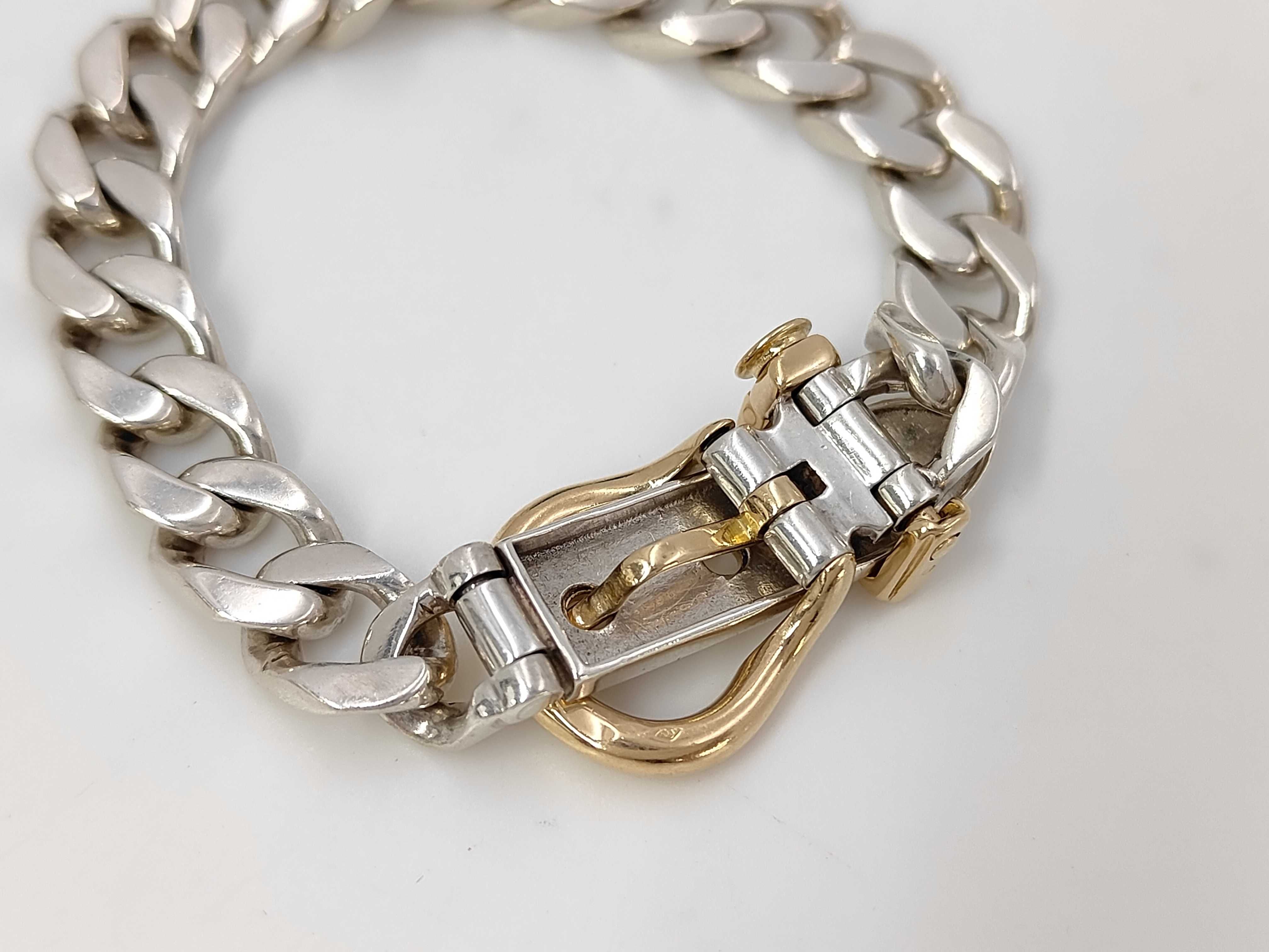 Boucleselle PM Bracelet, Combination, 800/750, Bracelet/Bangle — view 3