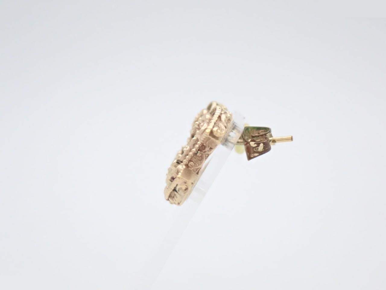 Earrings, Coco Mark, 813C, aftermarket backing. — view 3