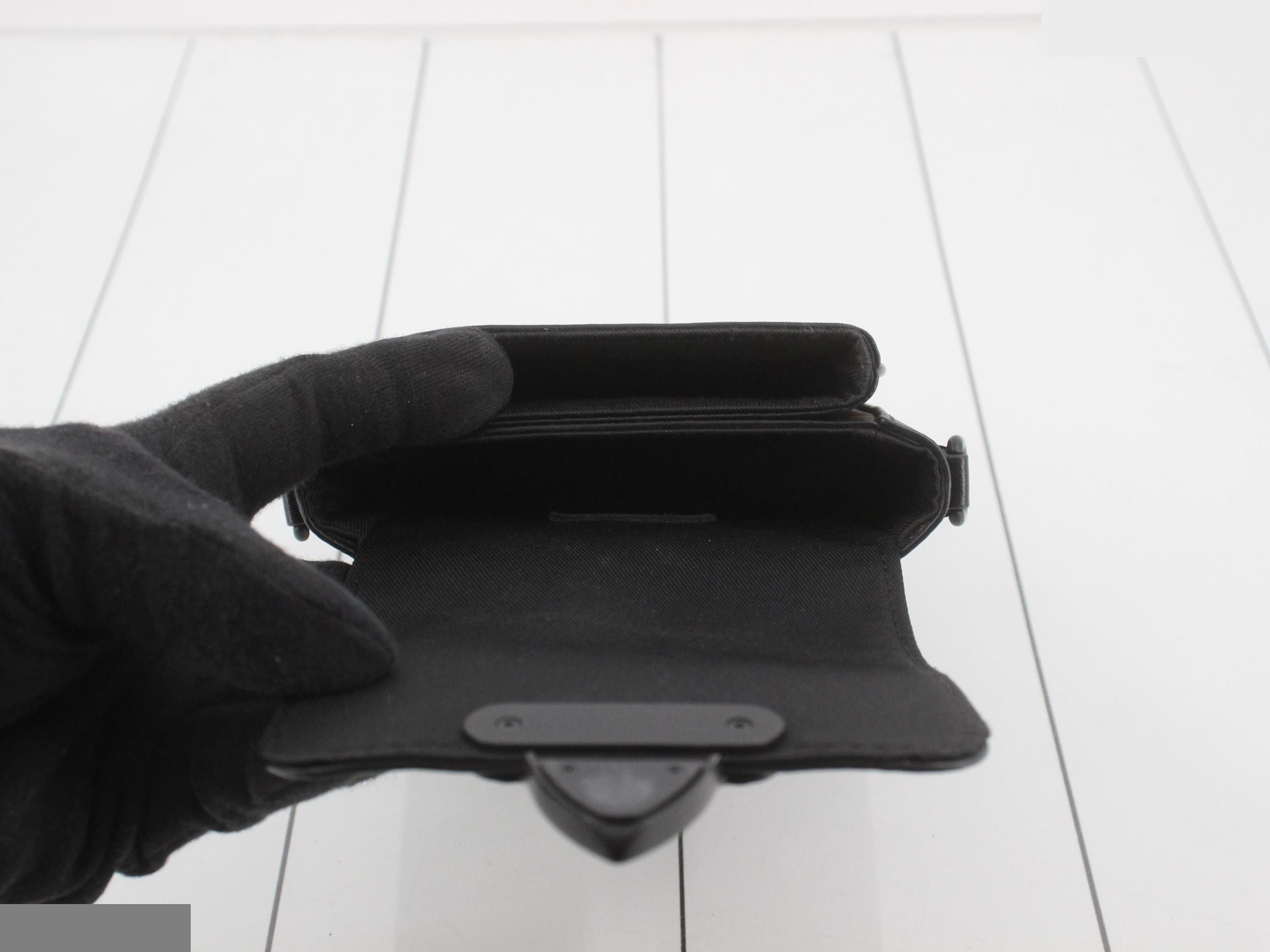 S-Lock Monogram Macassar Vertical Wearable Wallet — view 4
