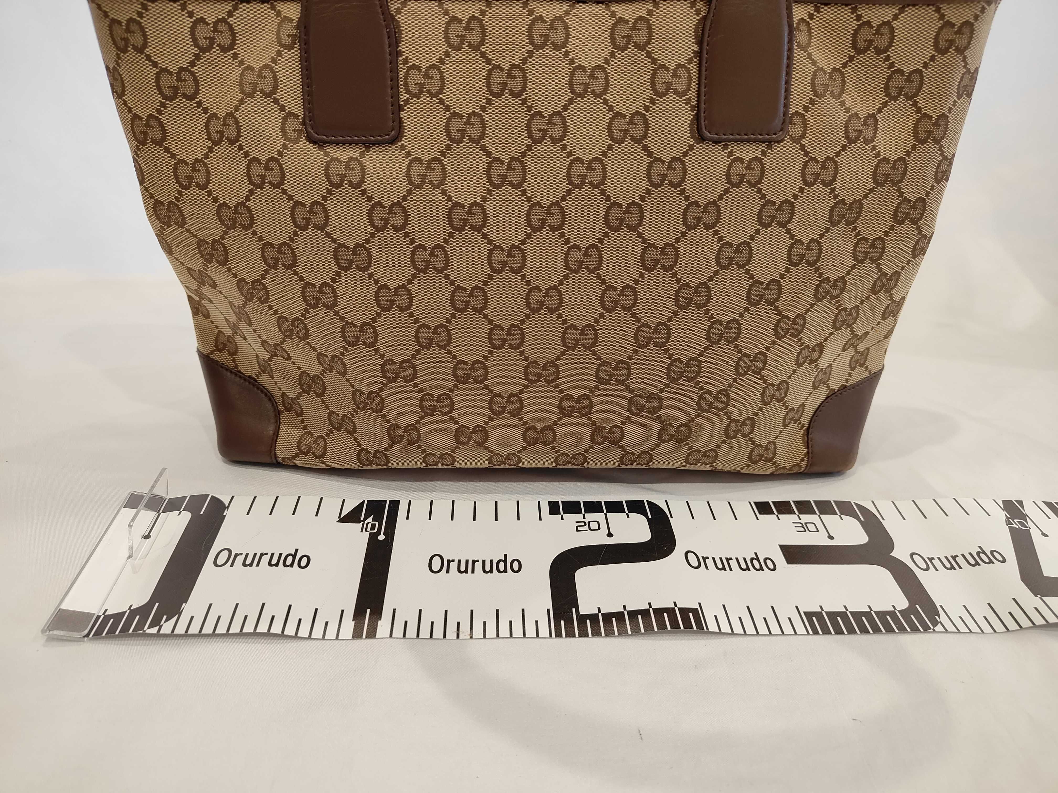 GG Canvas Handbag 002-1119 002113 Tote Bag — view 2