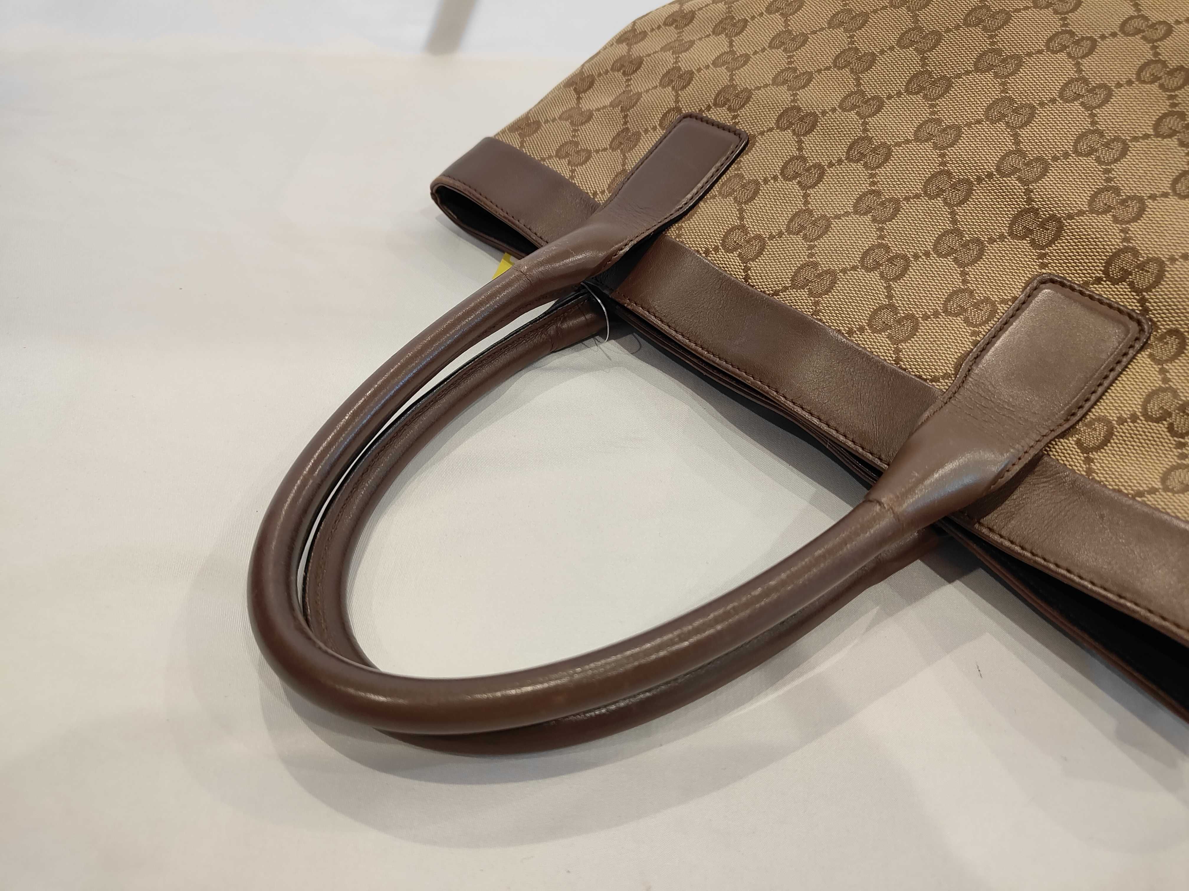 GG Canvas Handbag 002-1119 002113 Tote Bag — view 7