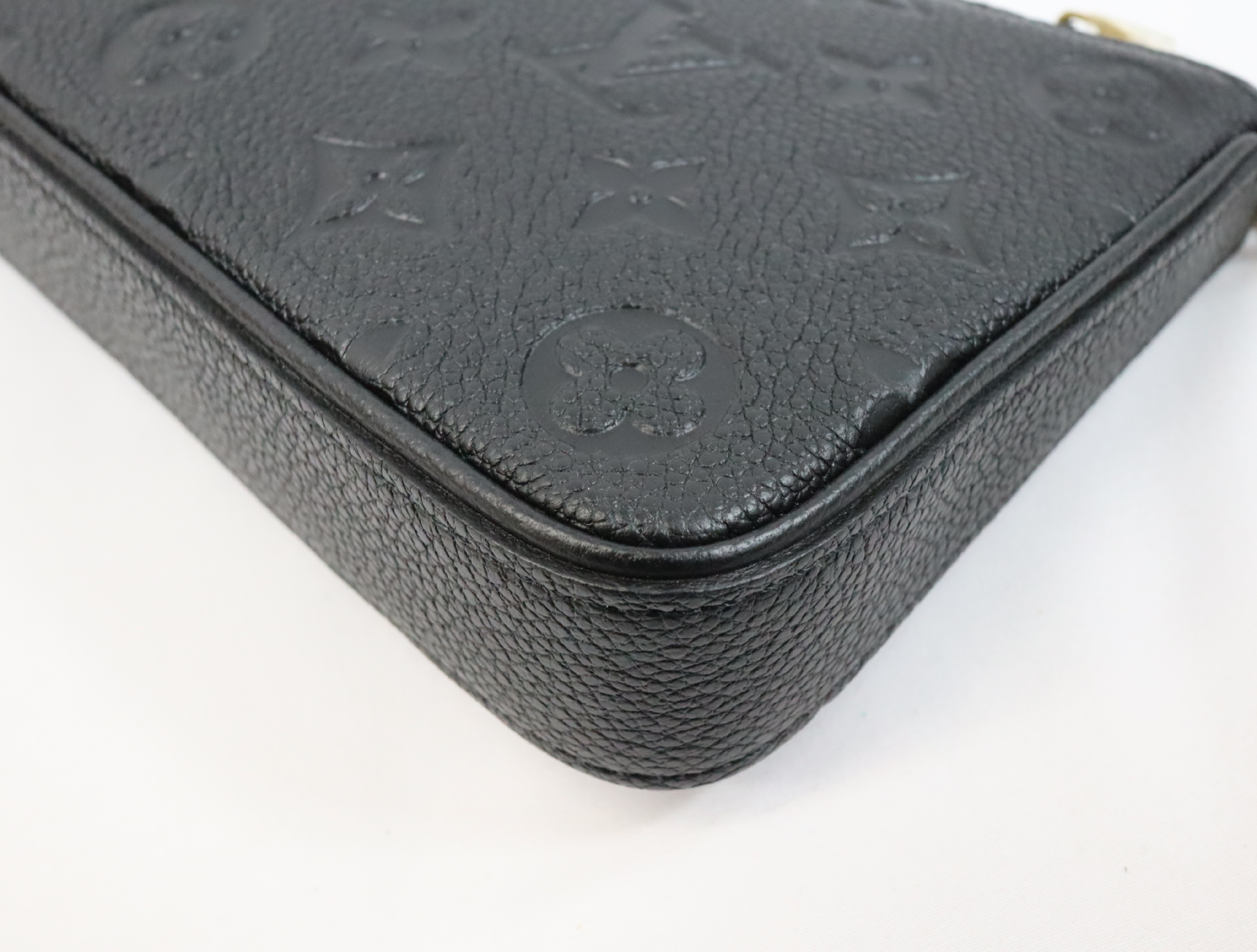 Monogram Empreinte Easy Pouch M80349 Black Shoulder Bag (RFID detected) — view 8
