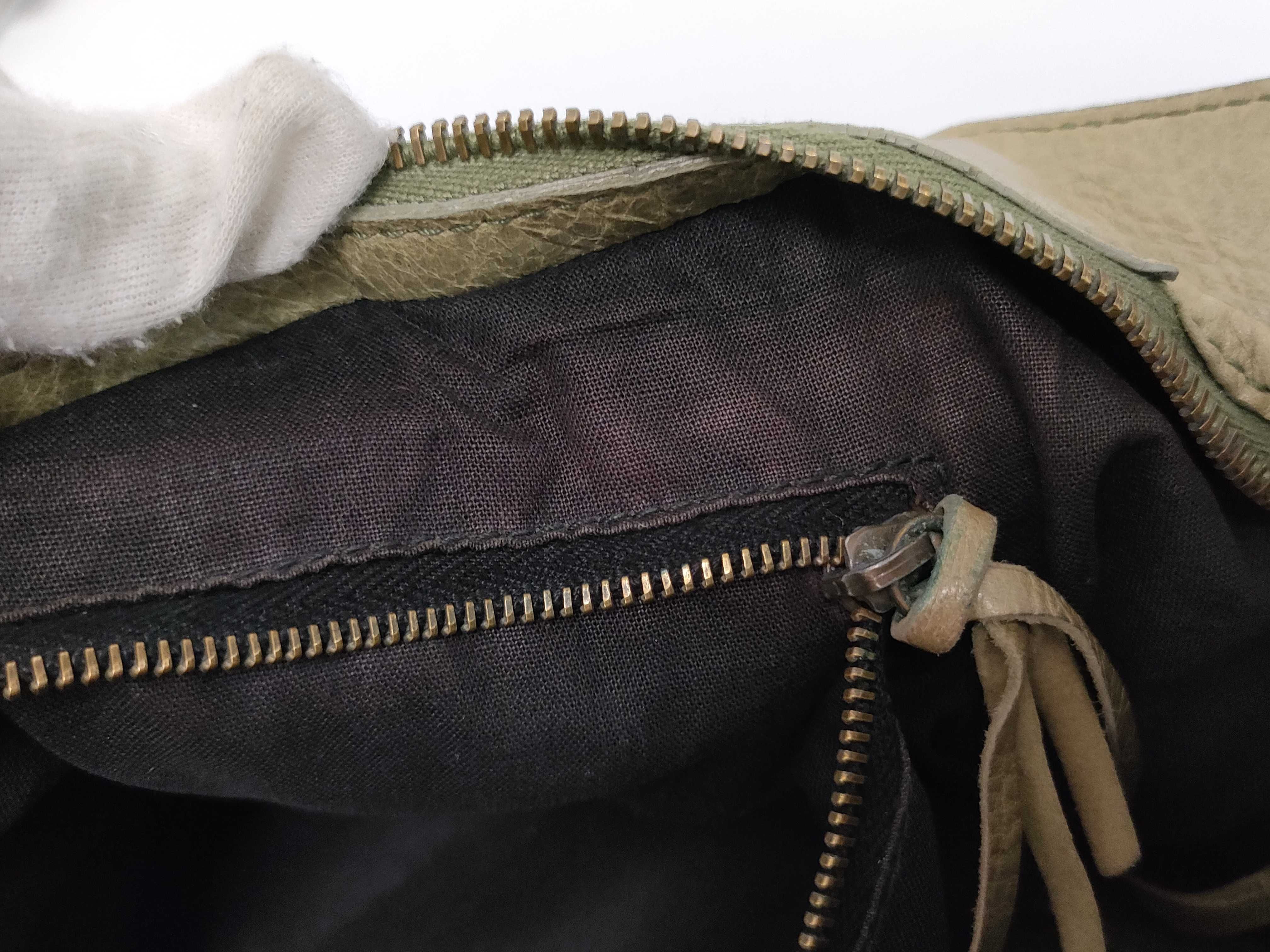 The City ID - The City Cowskin 2-Way Handbag Beige #115748 Handbag — view 13