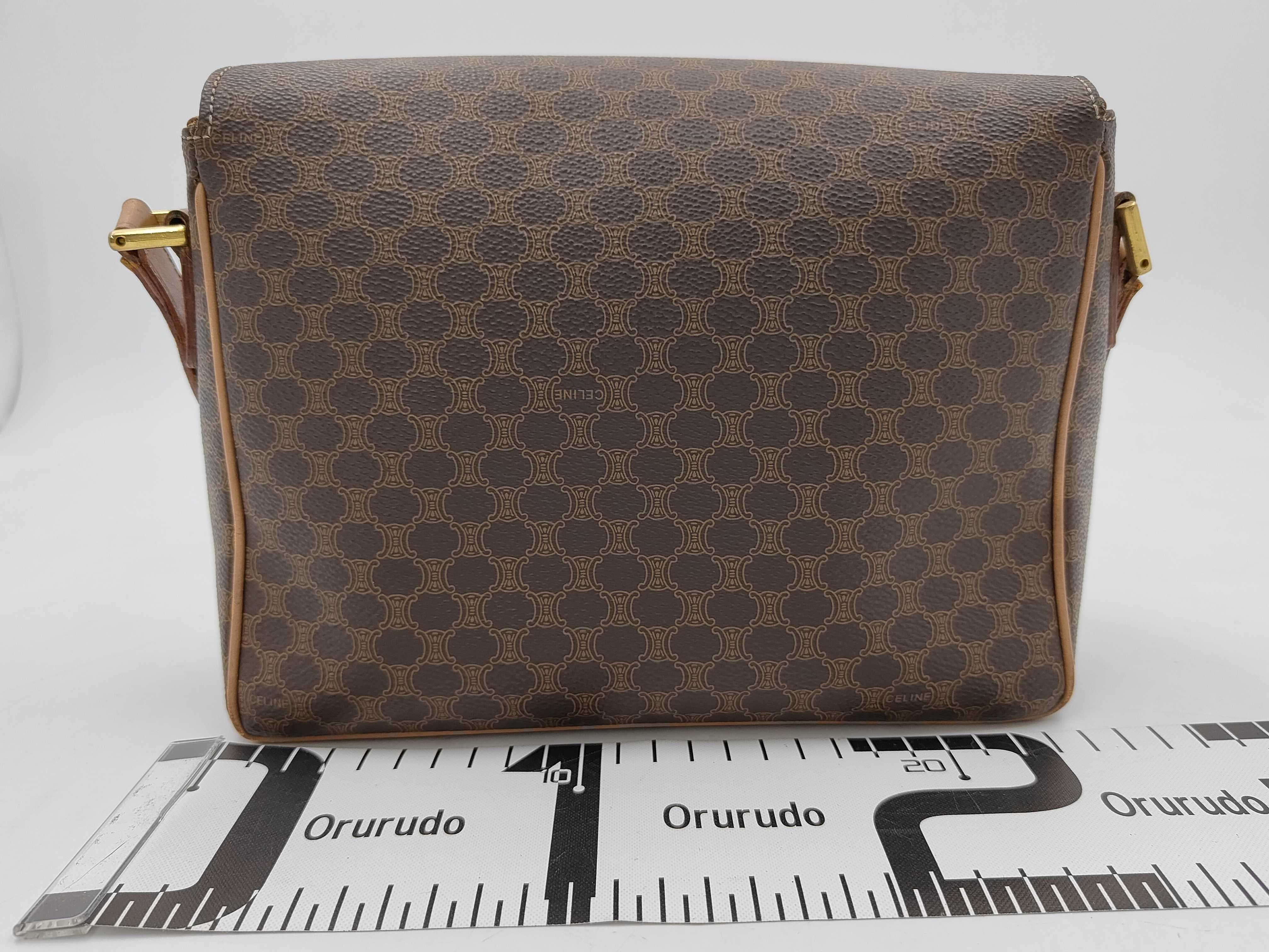 Macadam Shoulder Bag (Brown) — view 2