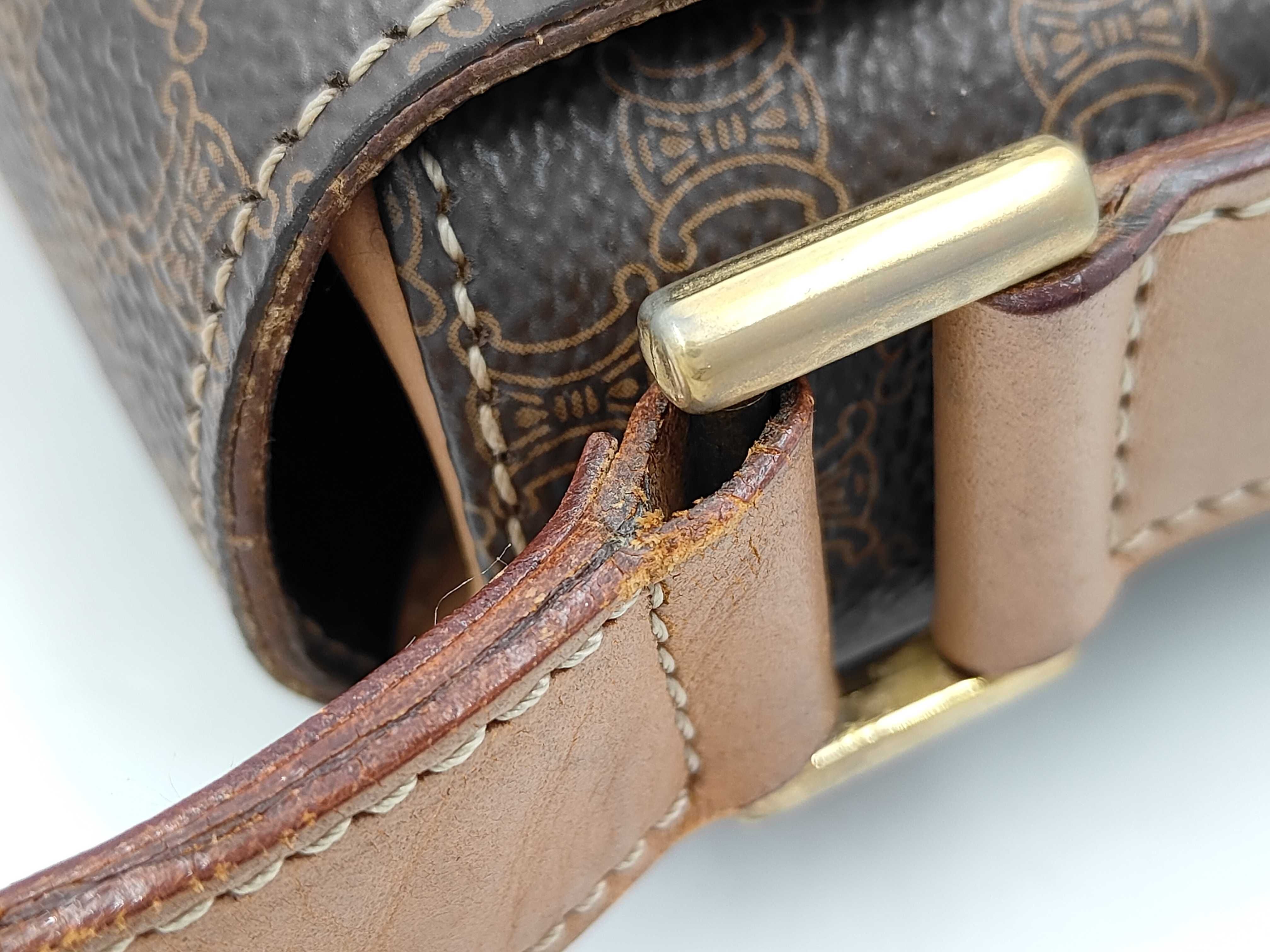 Macadam Shoulder Bag (Brown) — view 7
