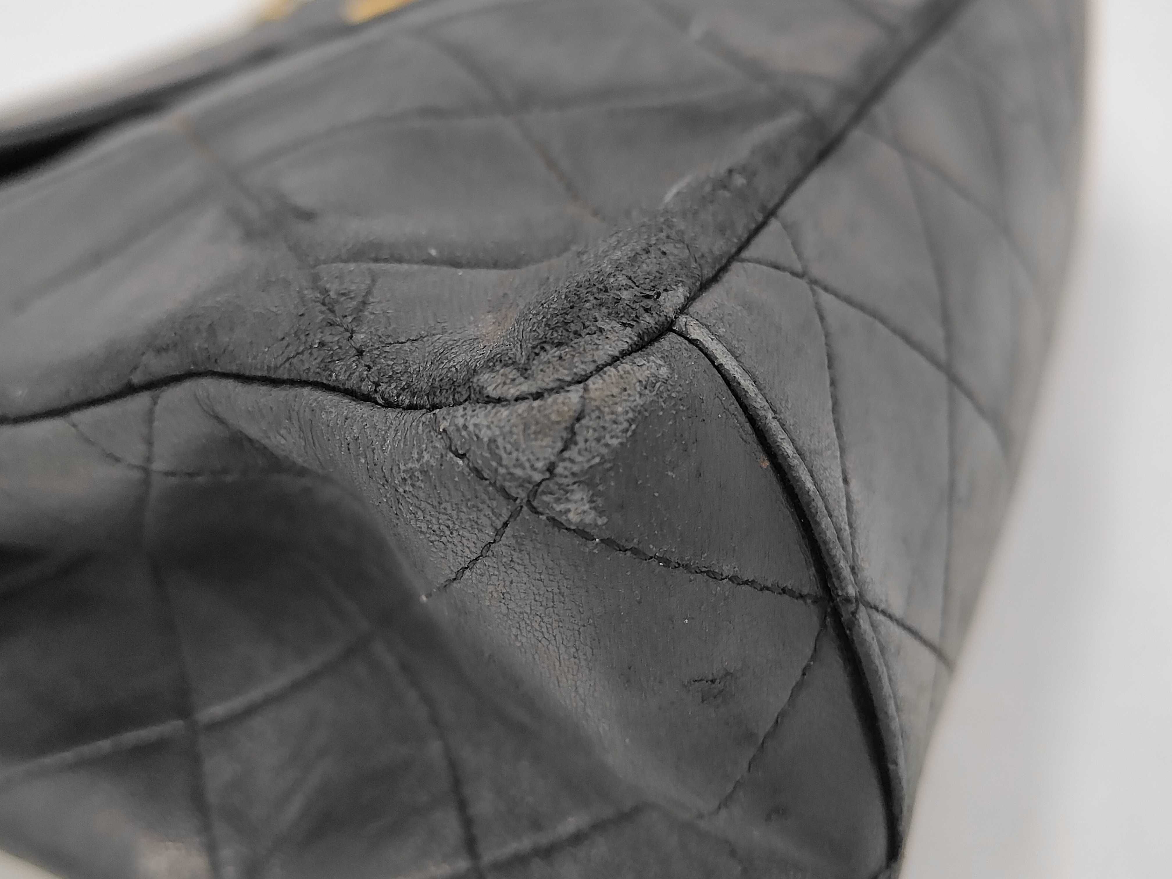 Large Matelassé No. 1 Lambskin Chain Shoulder Bag — view 5