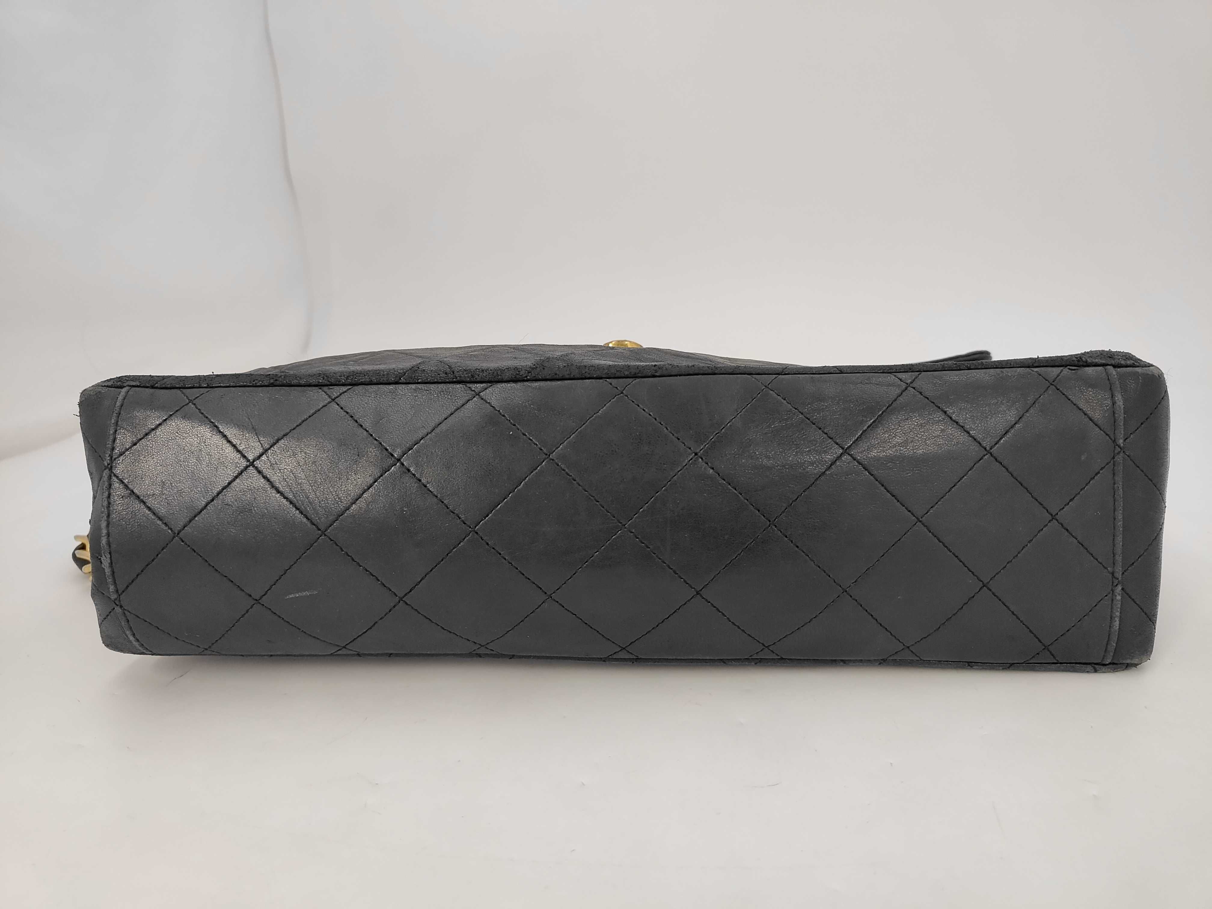 Large Matelassé No. 1 Lambskin Chain Shoulder Bag — view 6