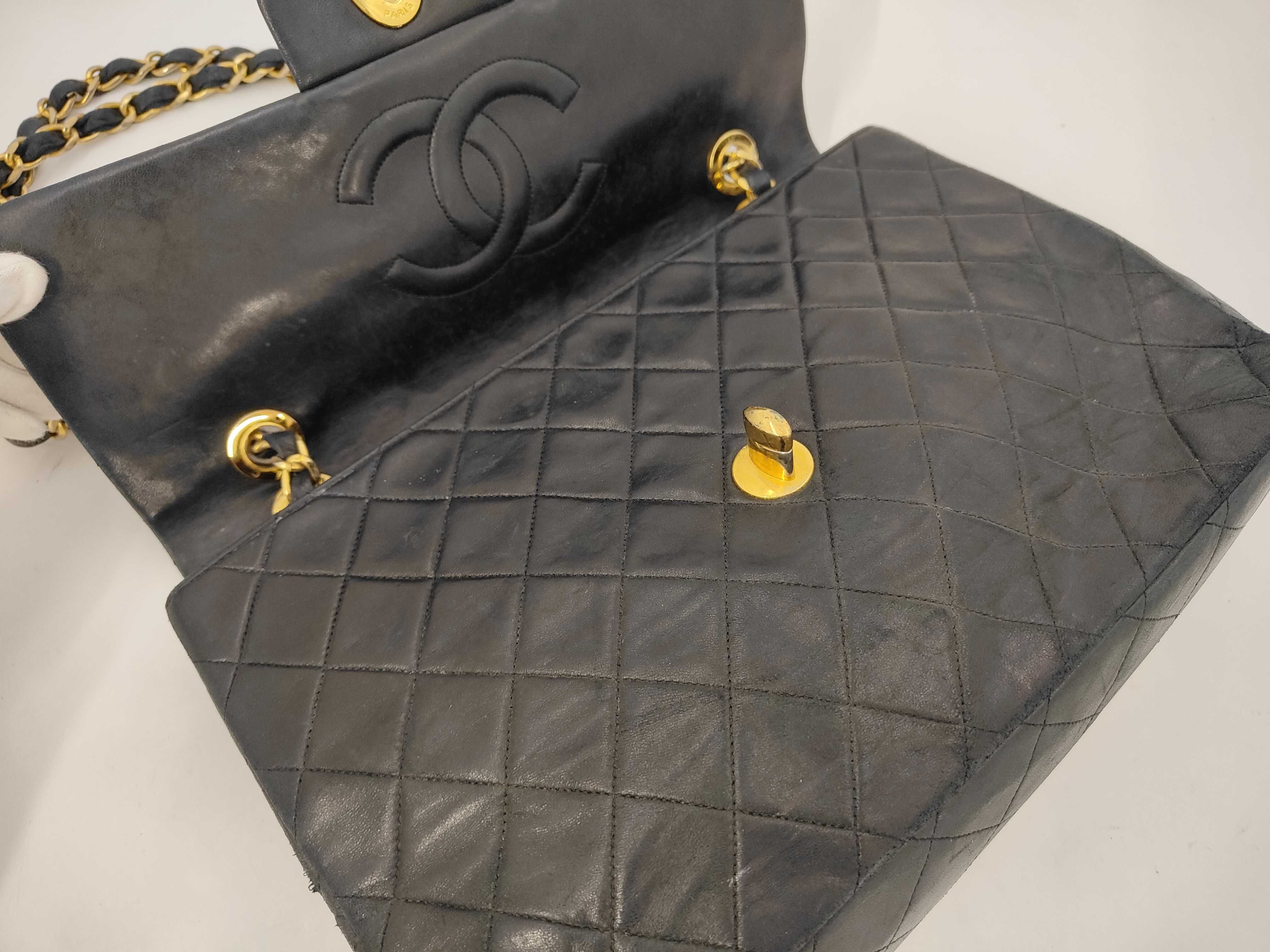 Large Matelassé No. 1 Lambskin Chain Shoulder Bag — view 7