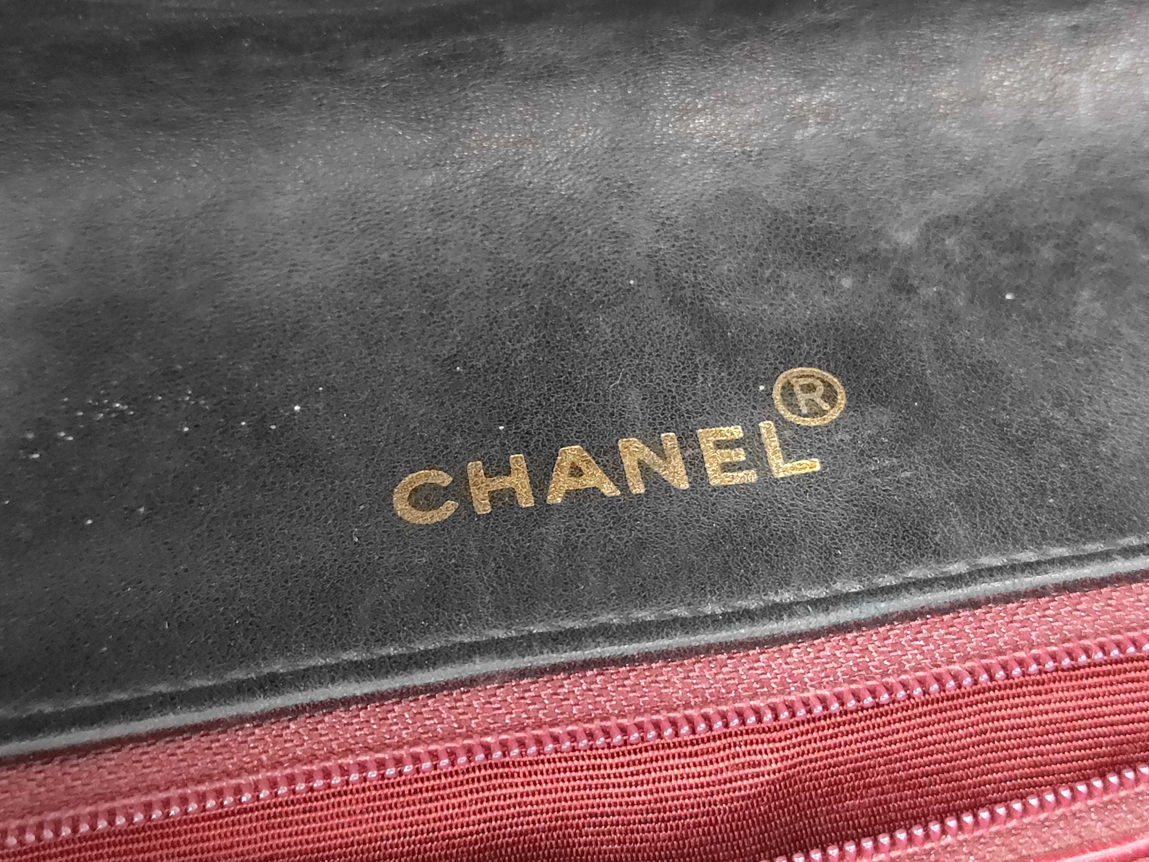 Large Matelassé No. 1 Lambskin Chain Shoulder Bag — view 10