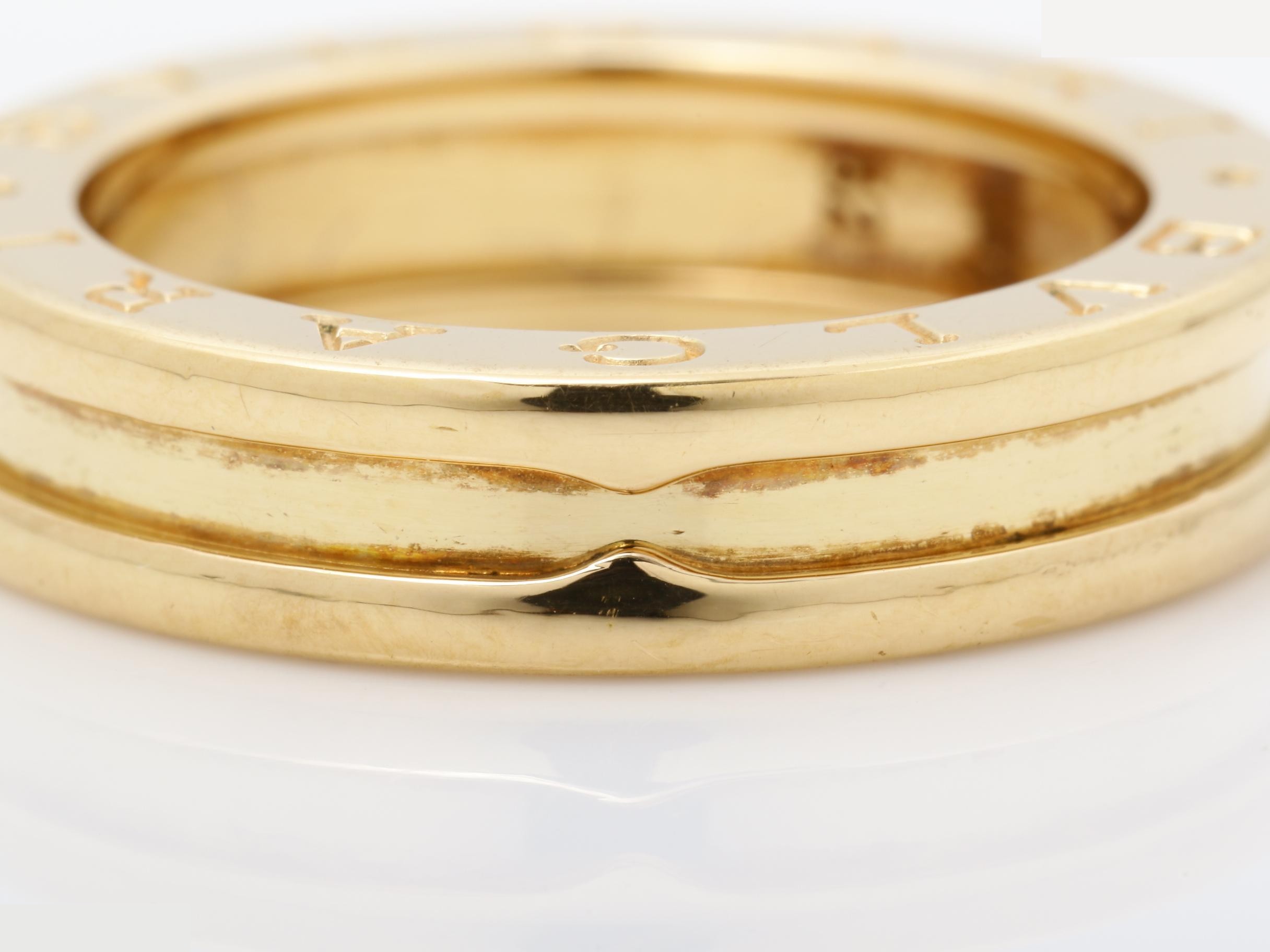 B-zero1 Ring #52 K18PG 7.2g — view 2