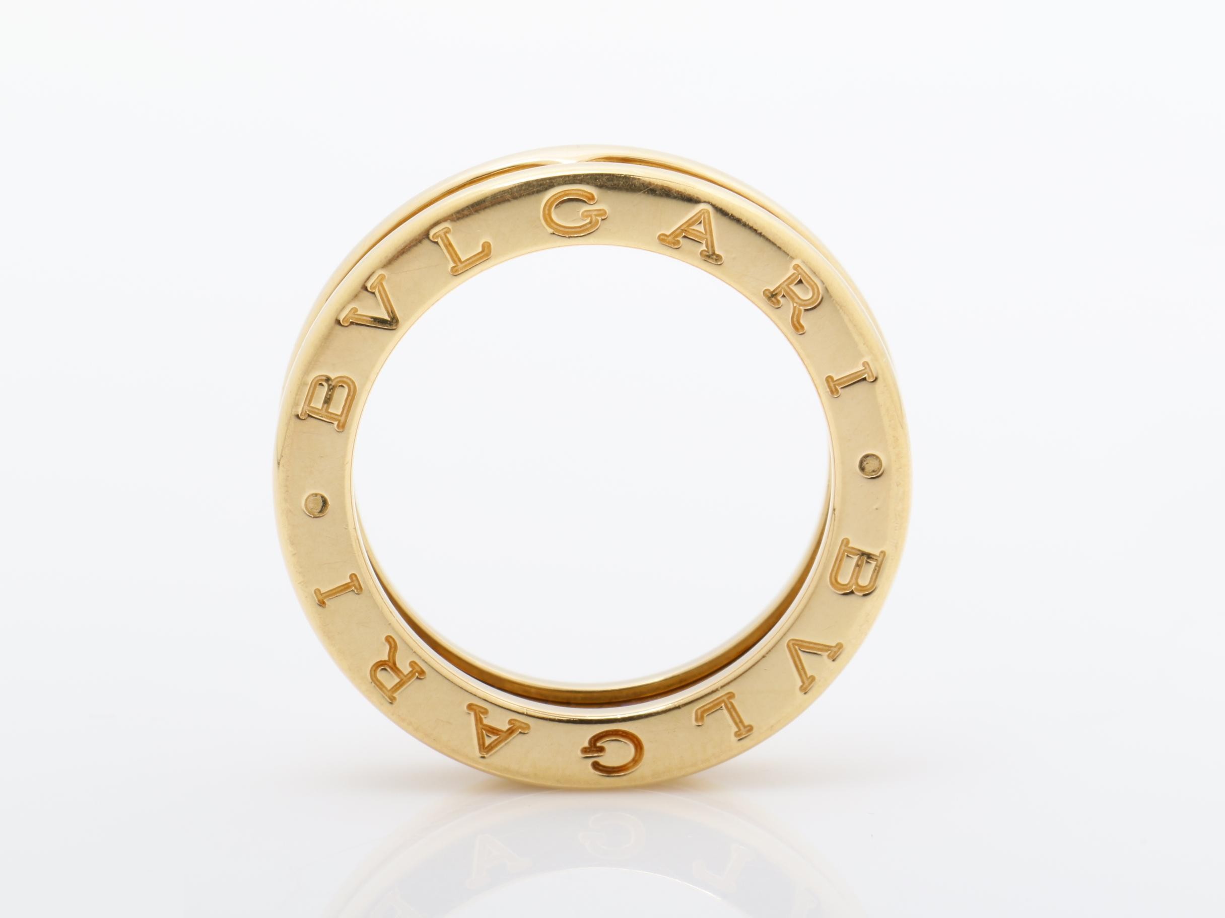B-zero1 Ring #52 K18PG 7.2g — view 5