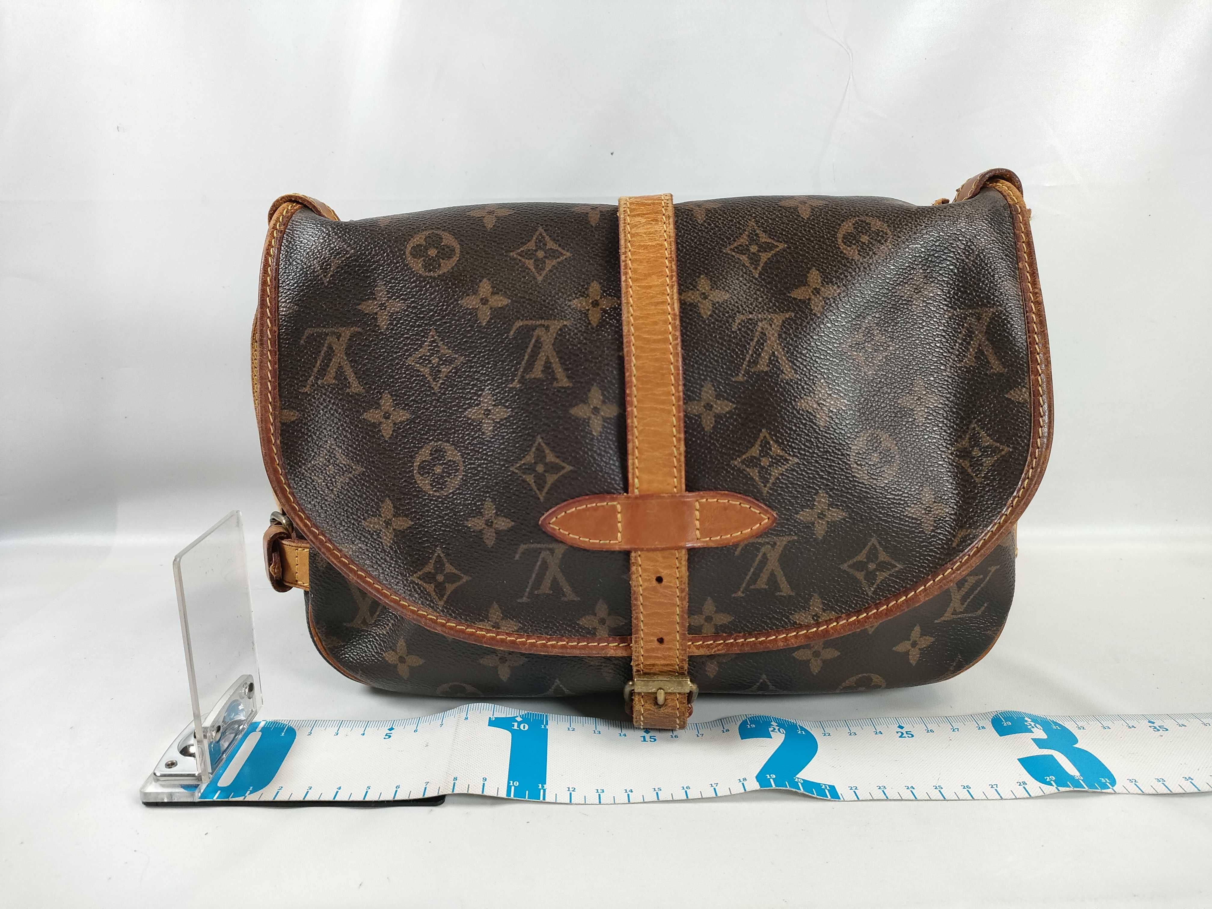 Monogram Louis Vuitton Monogram Shoulder Bag Saumur 30 M42256 Shoulder Bag — view 2