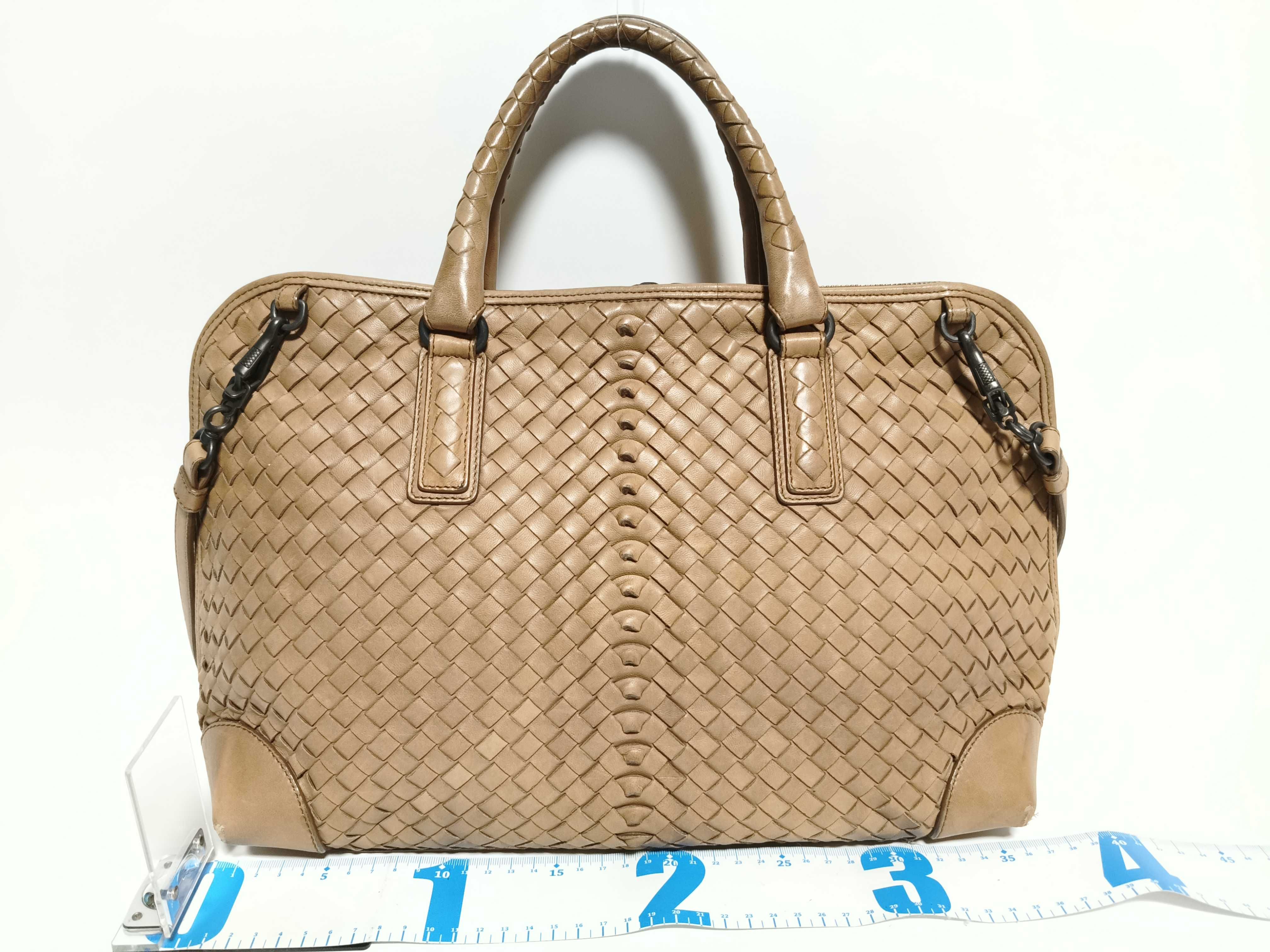 Intrecciato Bottega Veneta Intrecciato 2WAY Tote Bag Brown Handbag — view 2