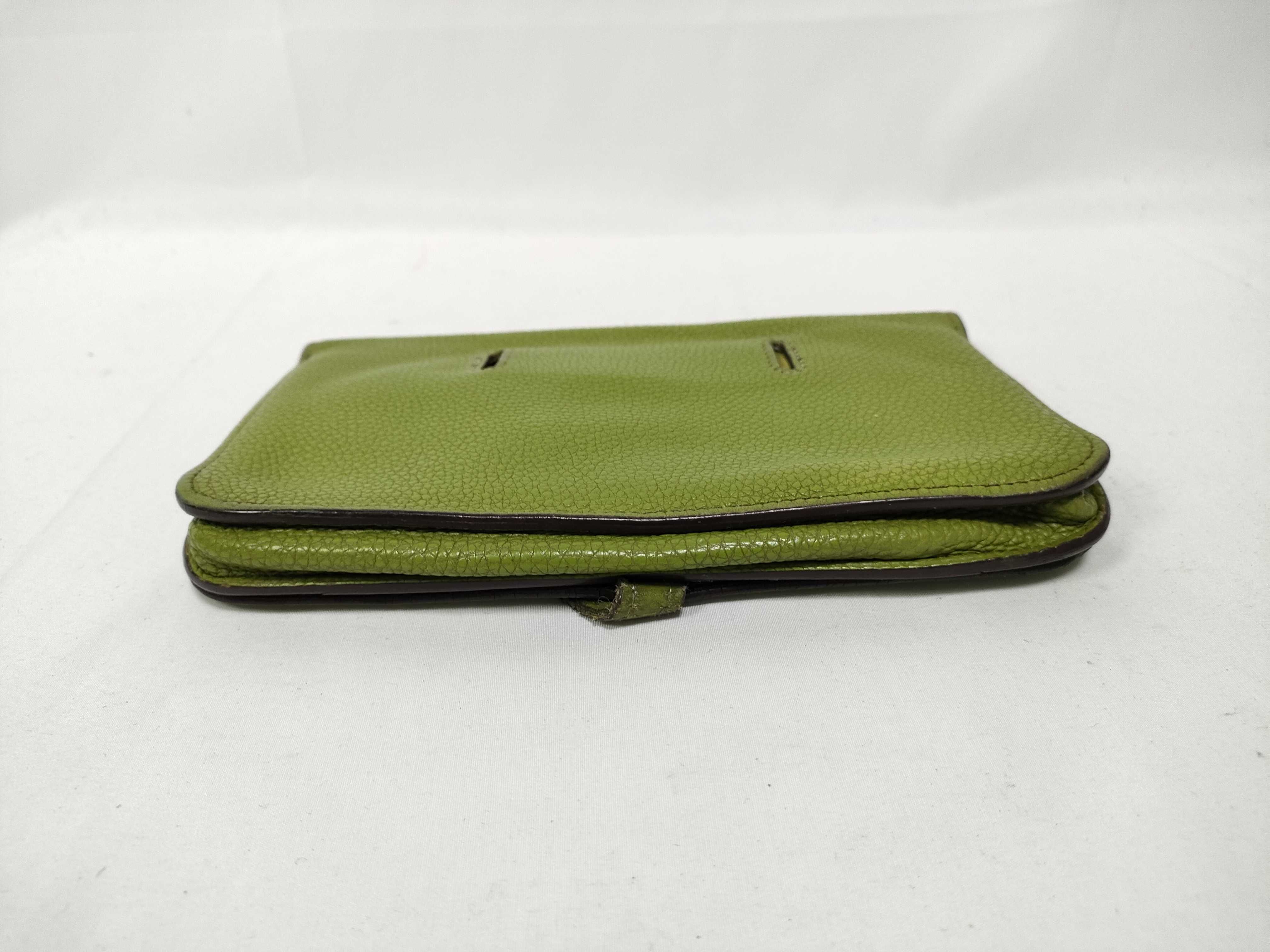 Dogon Pouch Yellow Green Taurillon Shoulder Bag — view 3