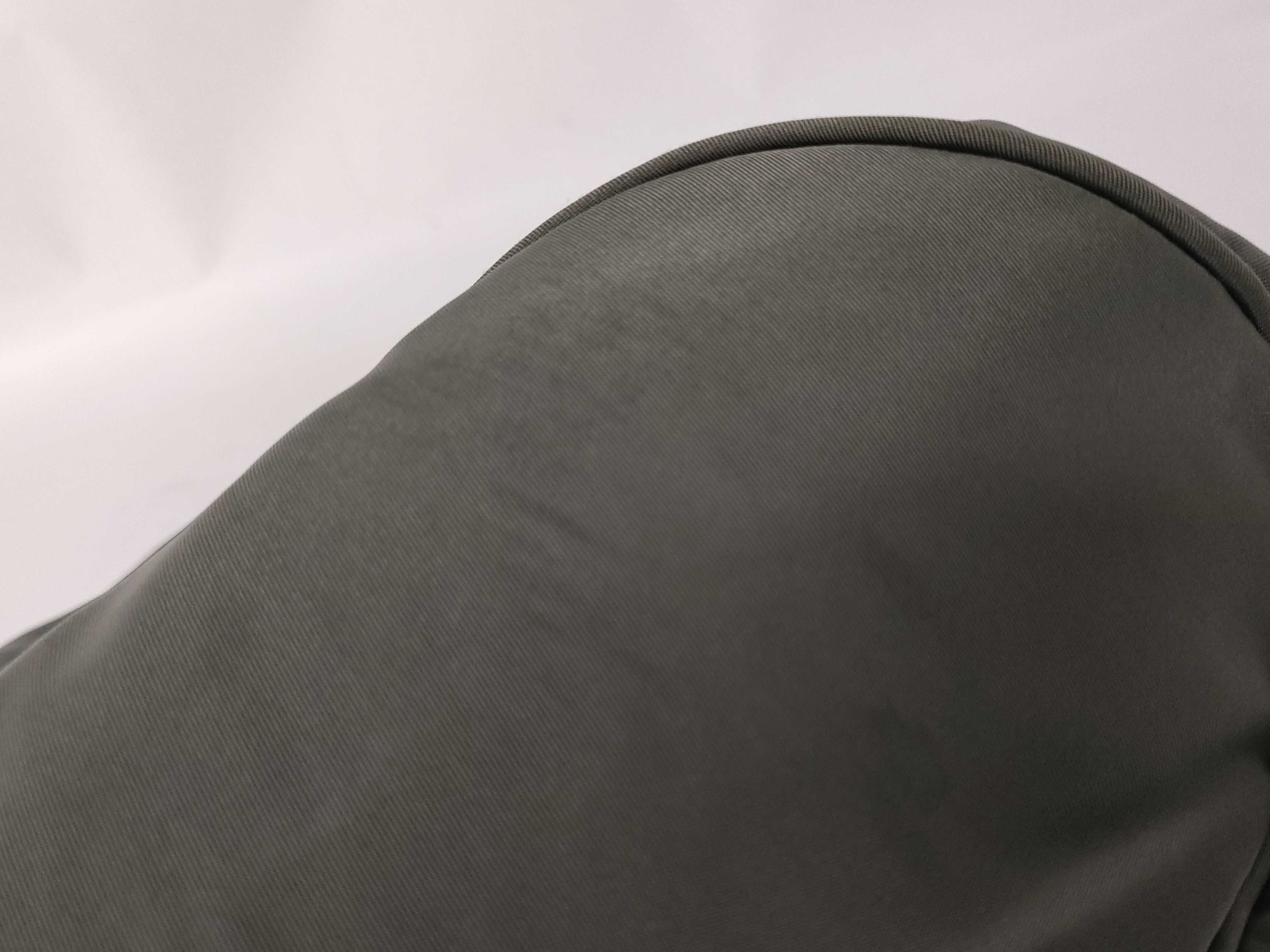 nylon backpack, gray-green rucksack — view 15