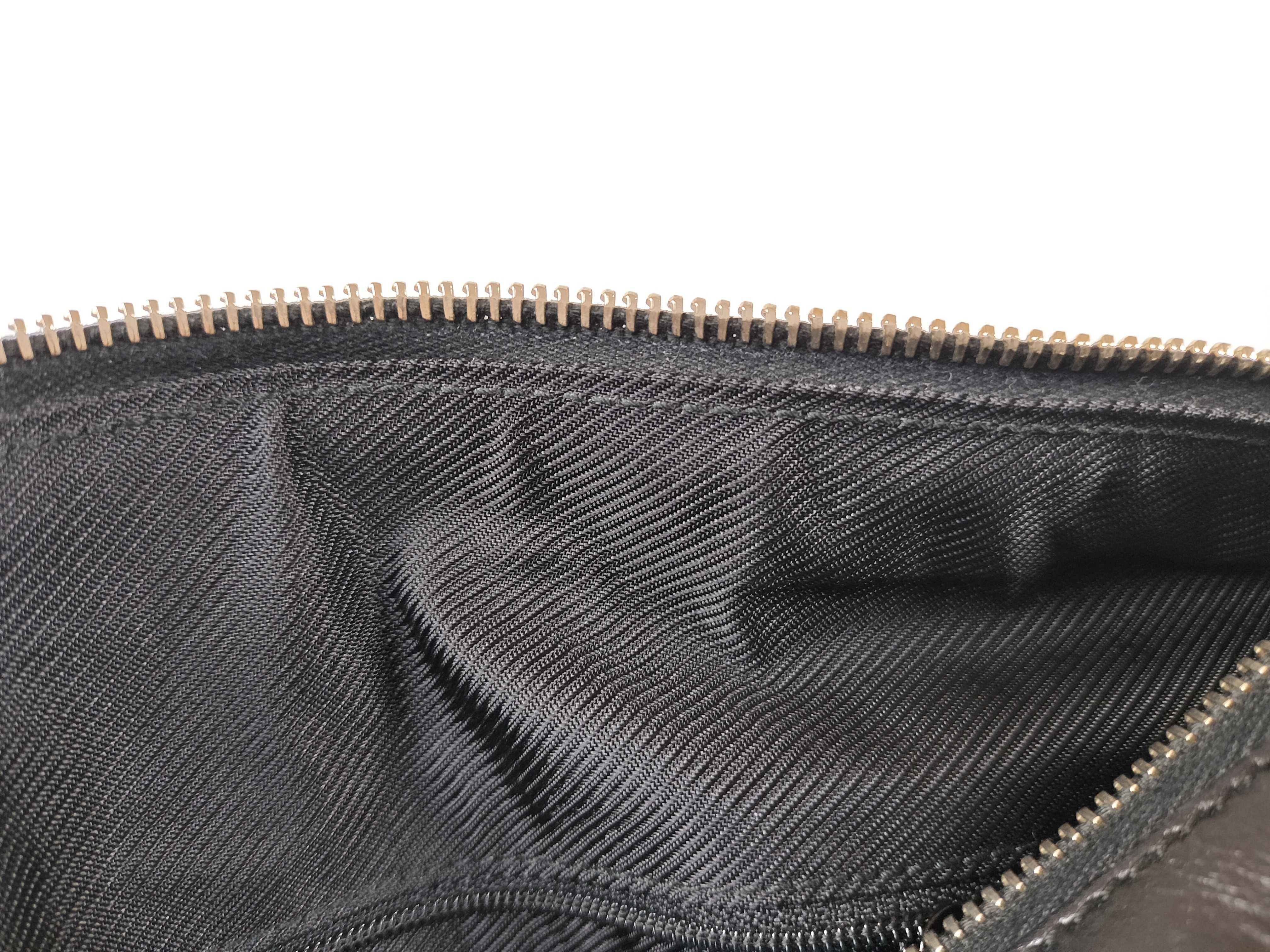 GG Canvas Gucci GG Canvas Handbag 000 0851 Mini Boston Leather Black Tote Bag — view 11