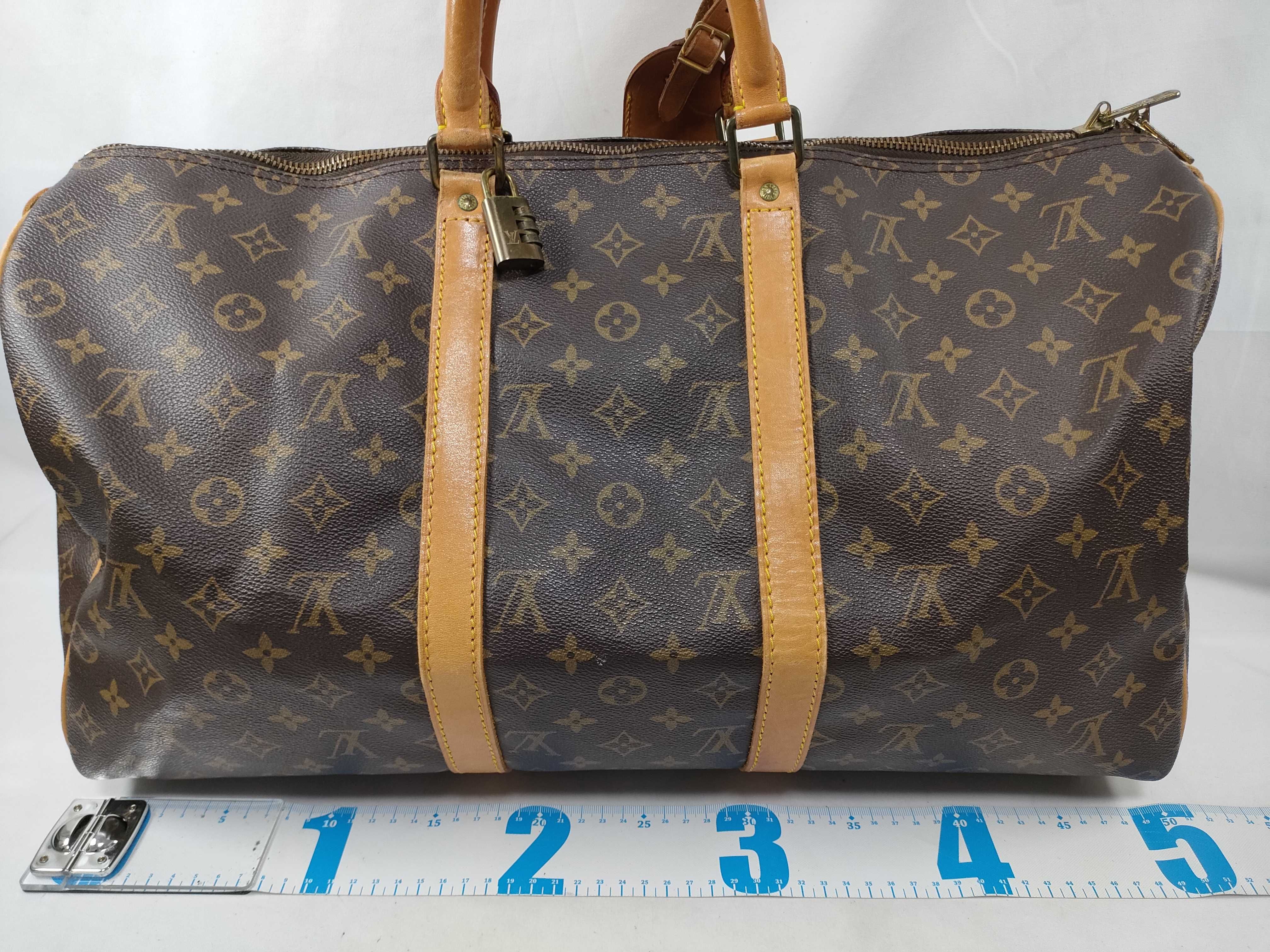 Monogram Keepall 50 Boston Bag — view 2