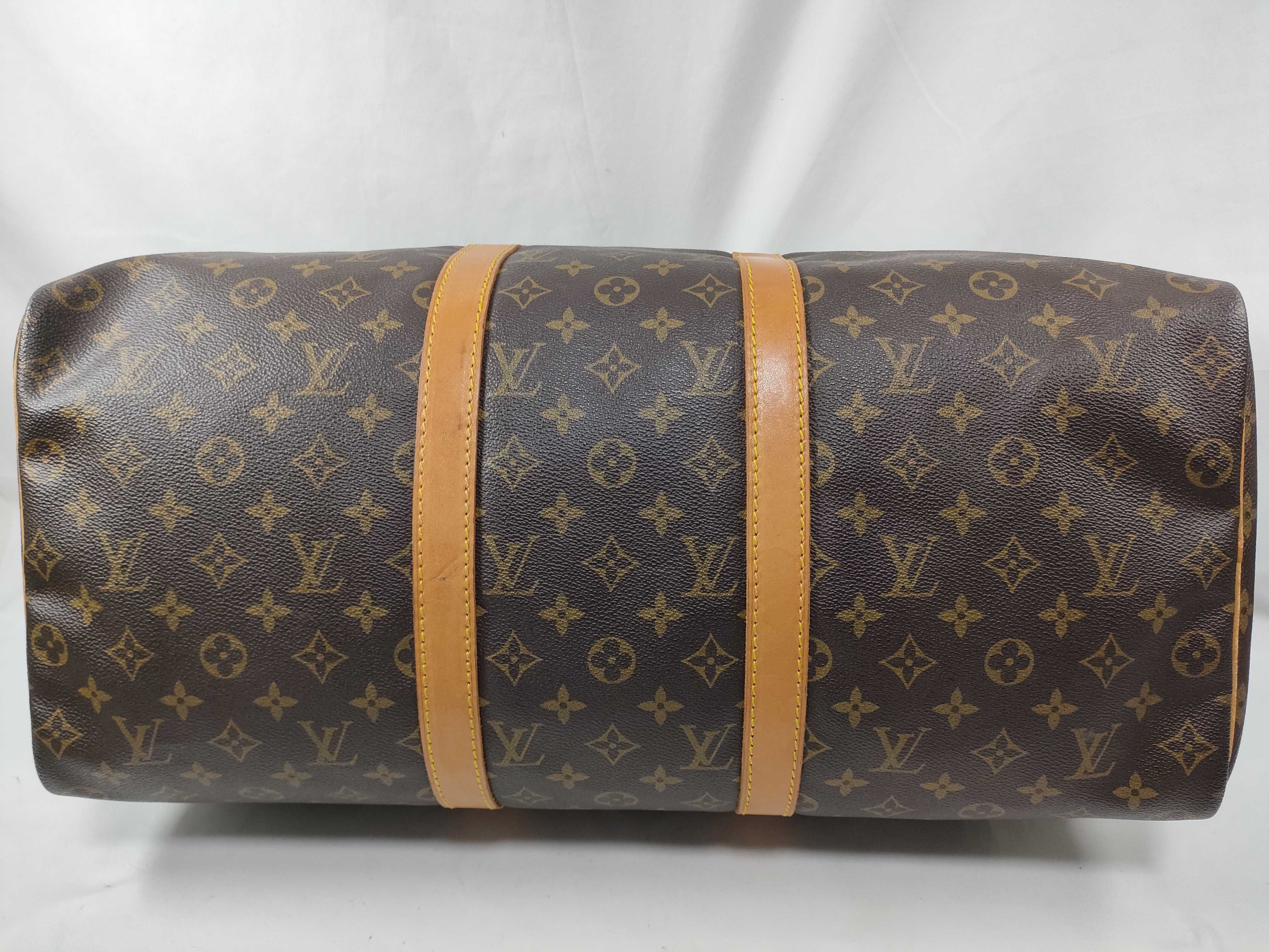 Monogram Keepall 50 Boston Bag — view 8