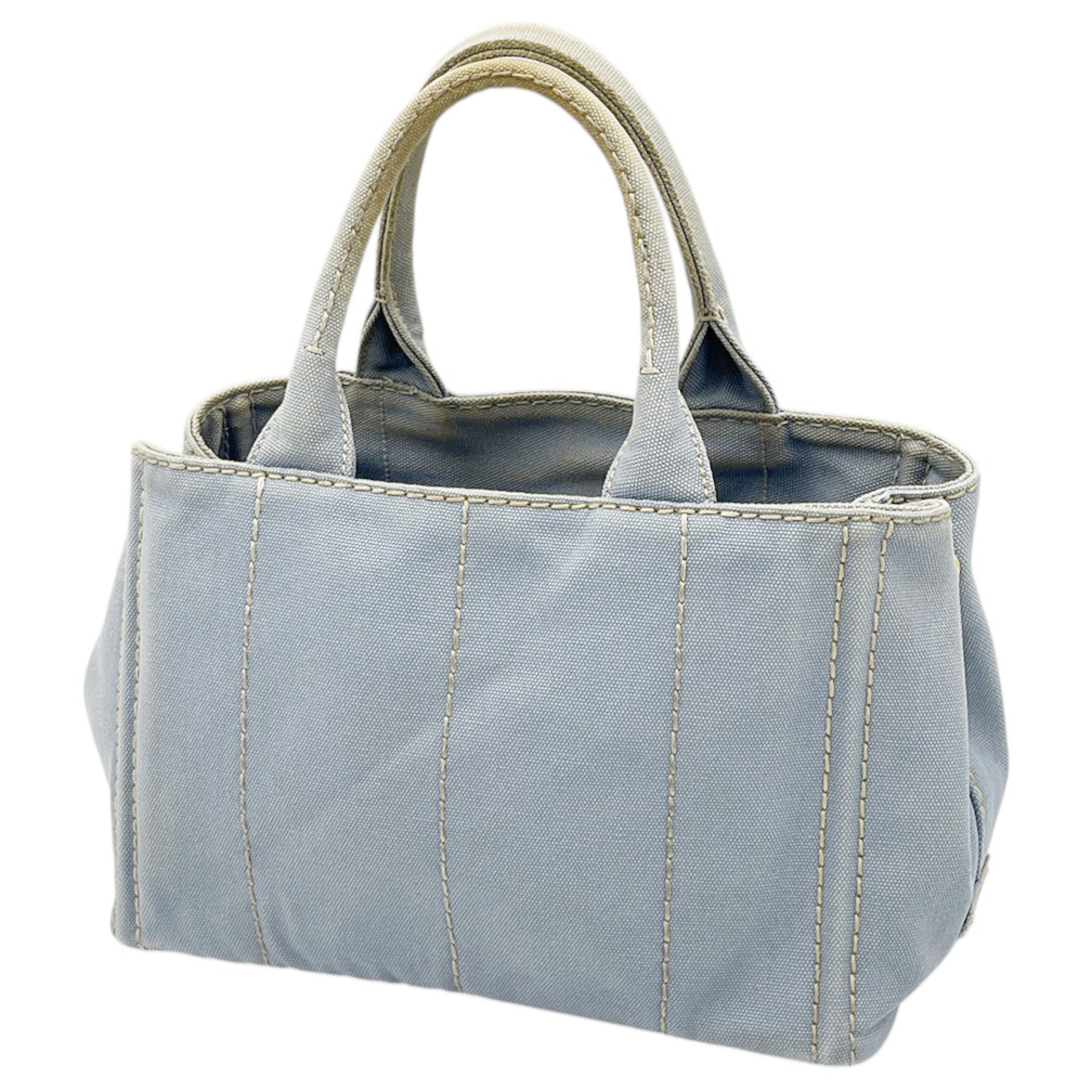 Canapa Handbag for Women, Mini Shoulder Bag/Mini Tote, 2-Way, 1BG439 Astrale, Light Blue Handbag — view 8