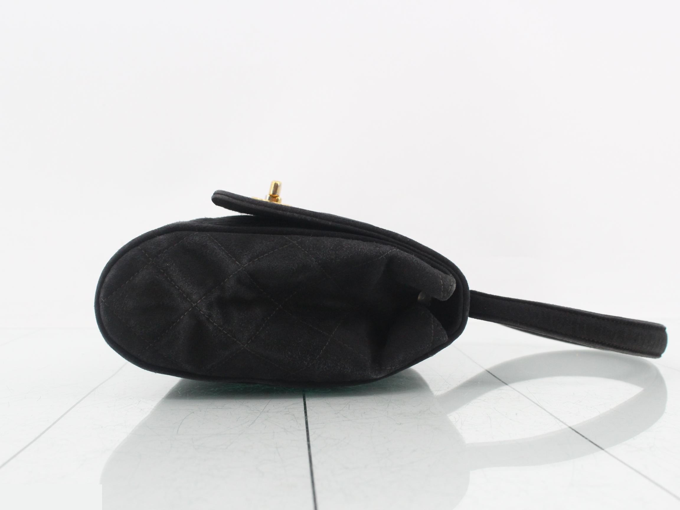 Suede Kelly handbag — view 3