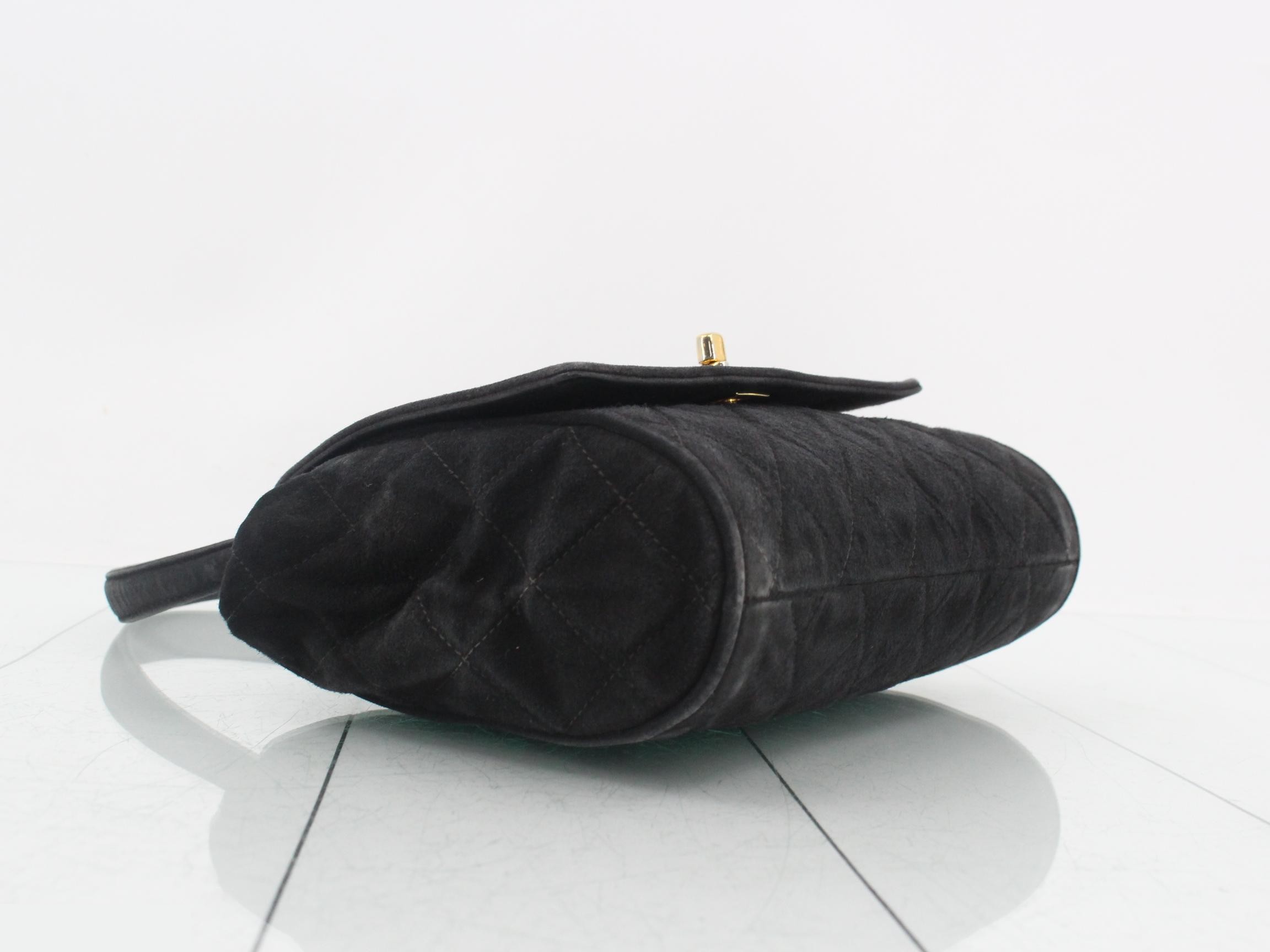 Suede Kelly handbag — view 5