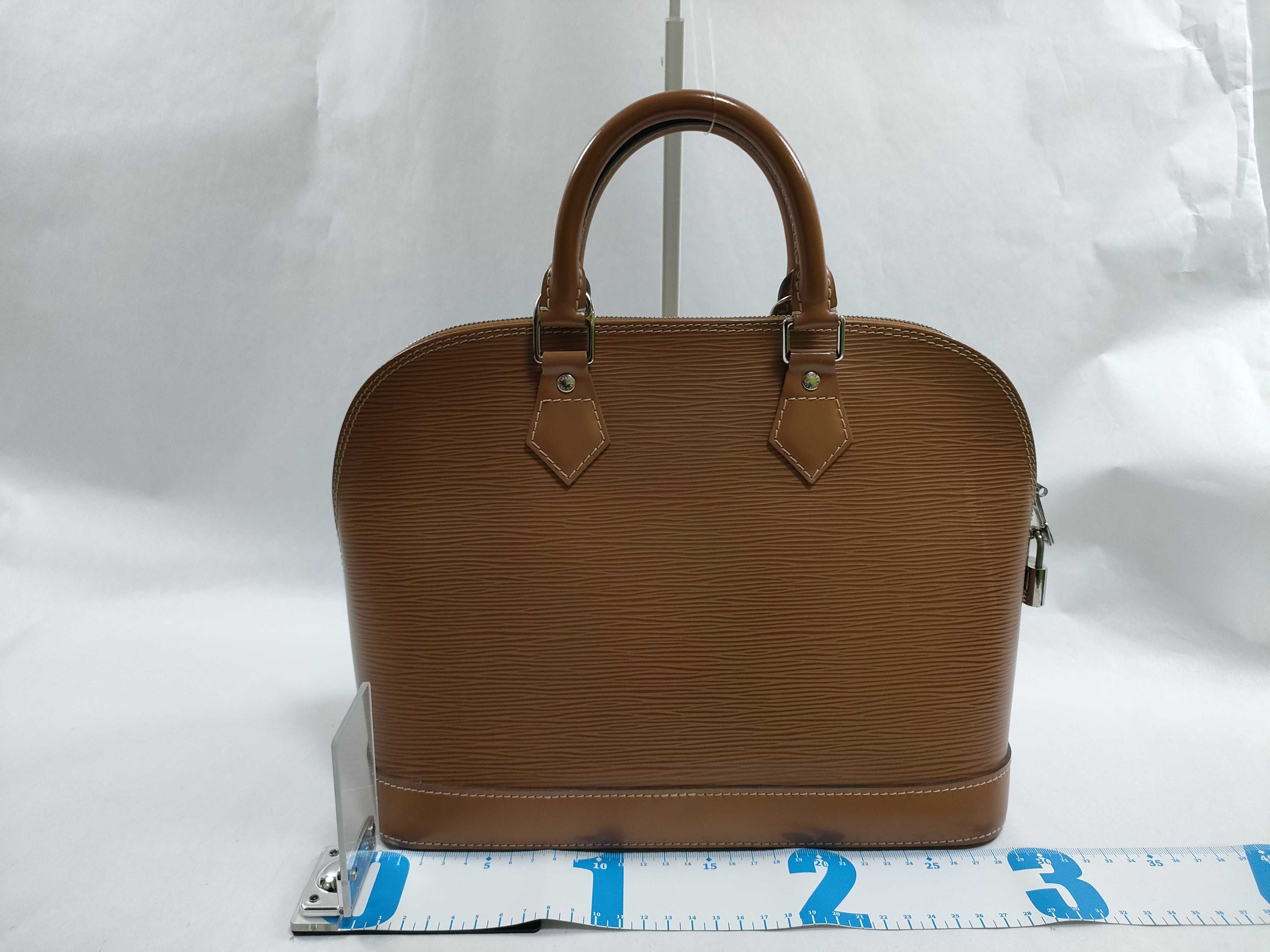 Epi Alma M52801 Brown FL0096 Handbag — view 2