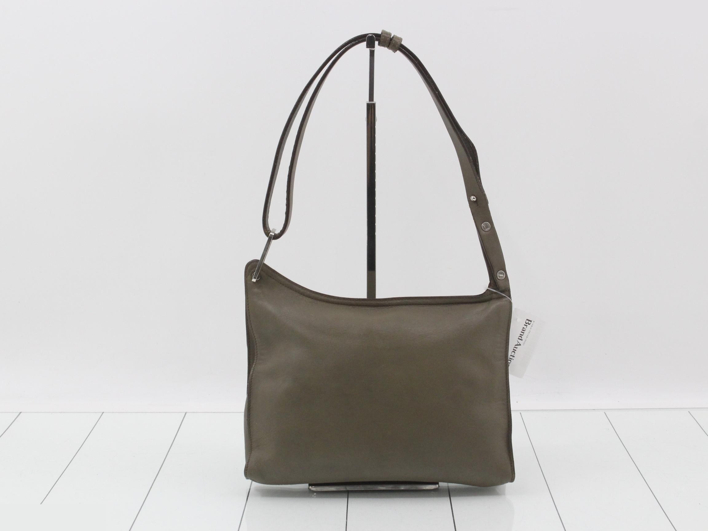 One-shoulder leather bag — view 2