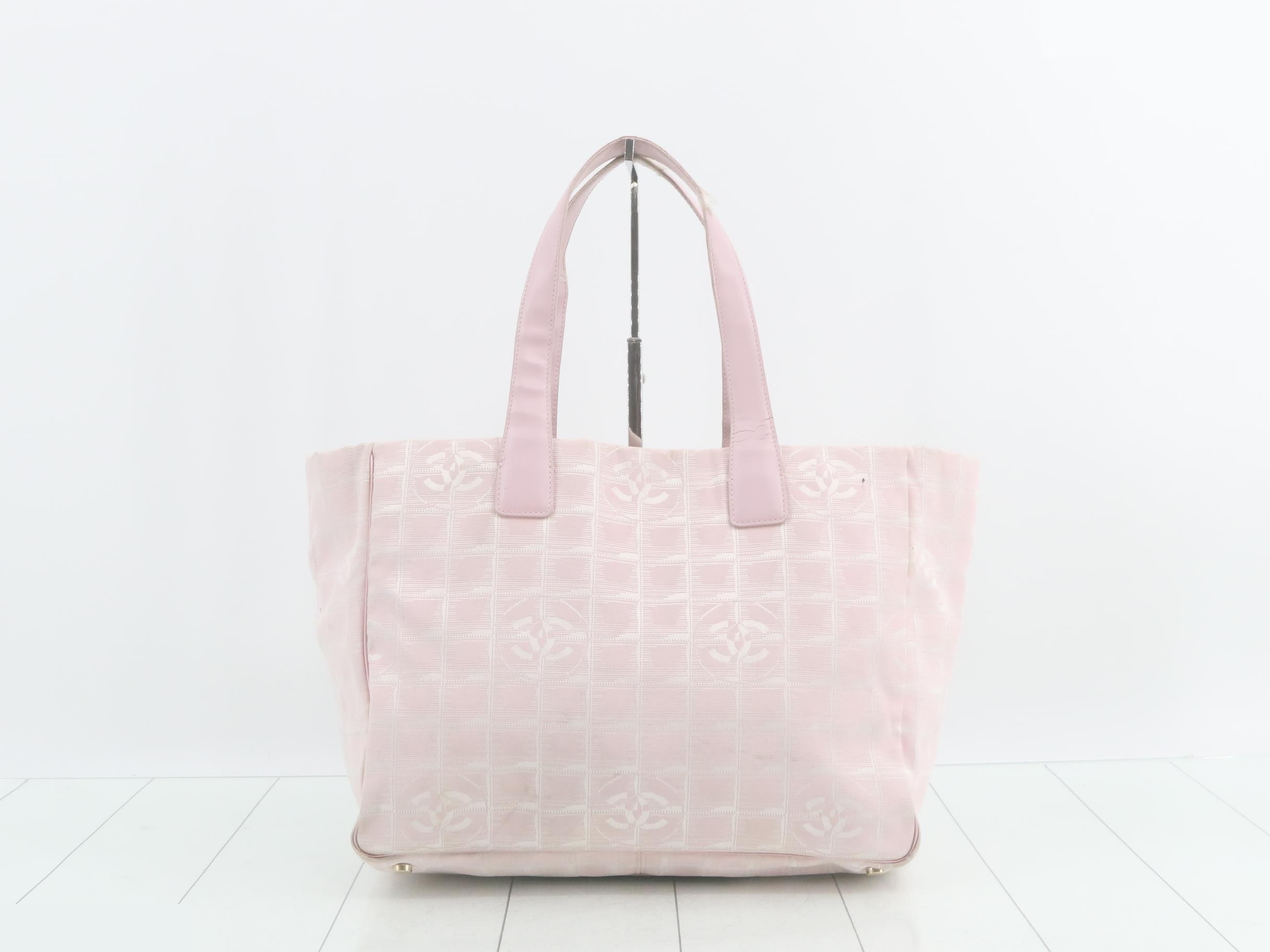 New Travel Line Tote Bag (Pink) — view 2