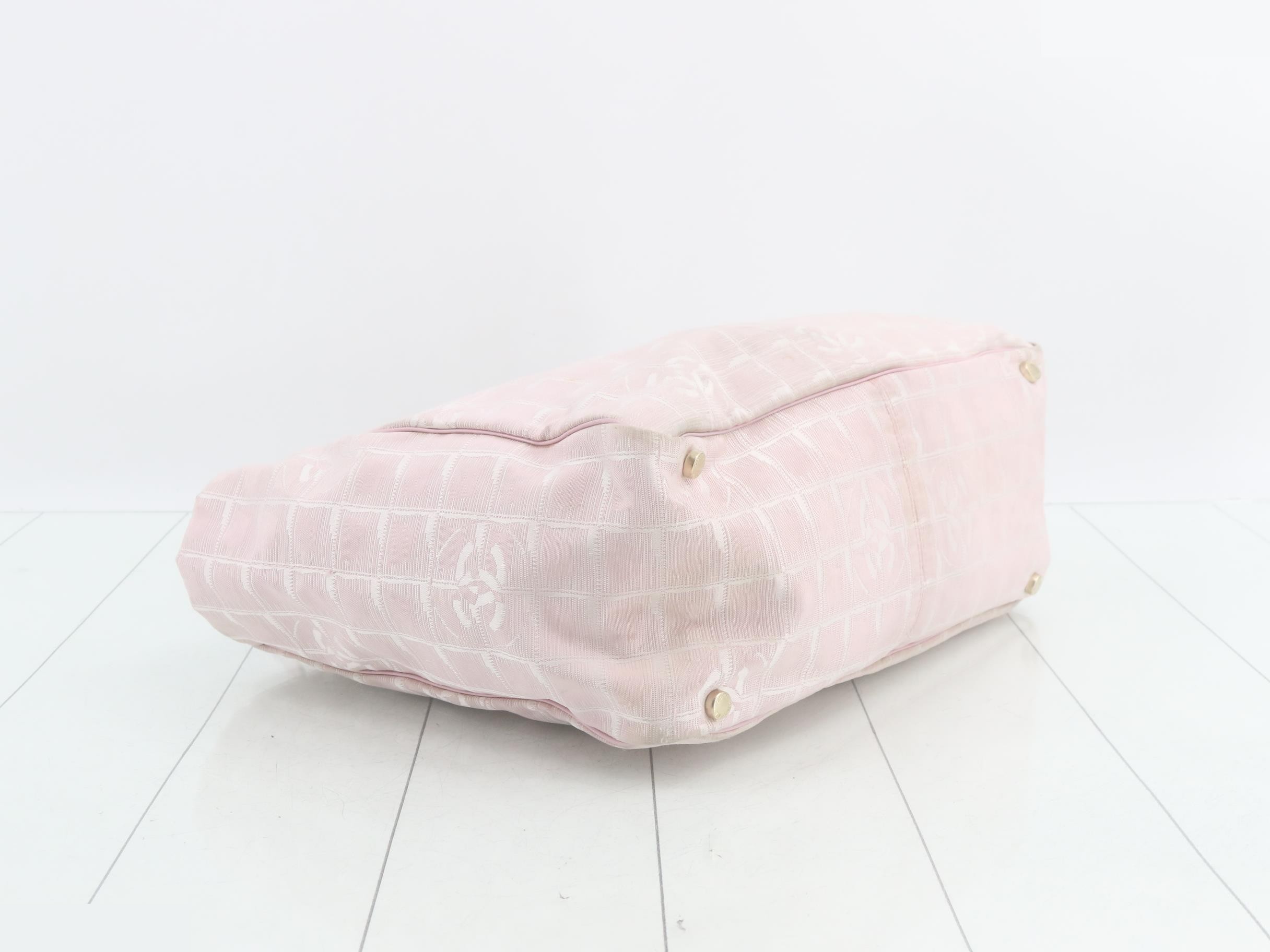 New Travel Line Tote Bag (Pink) — view 5