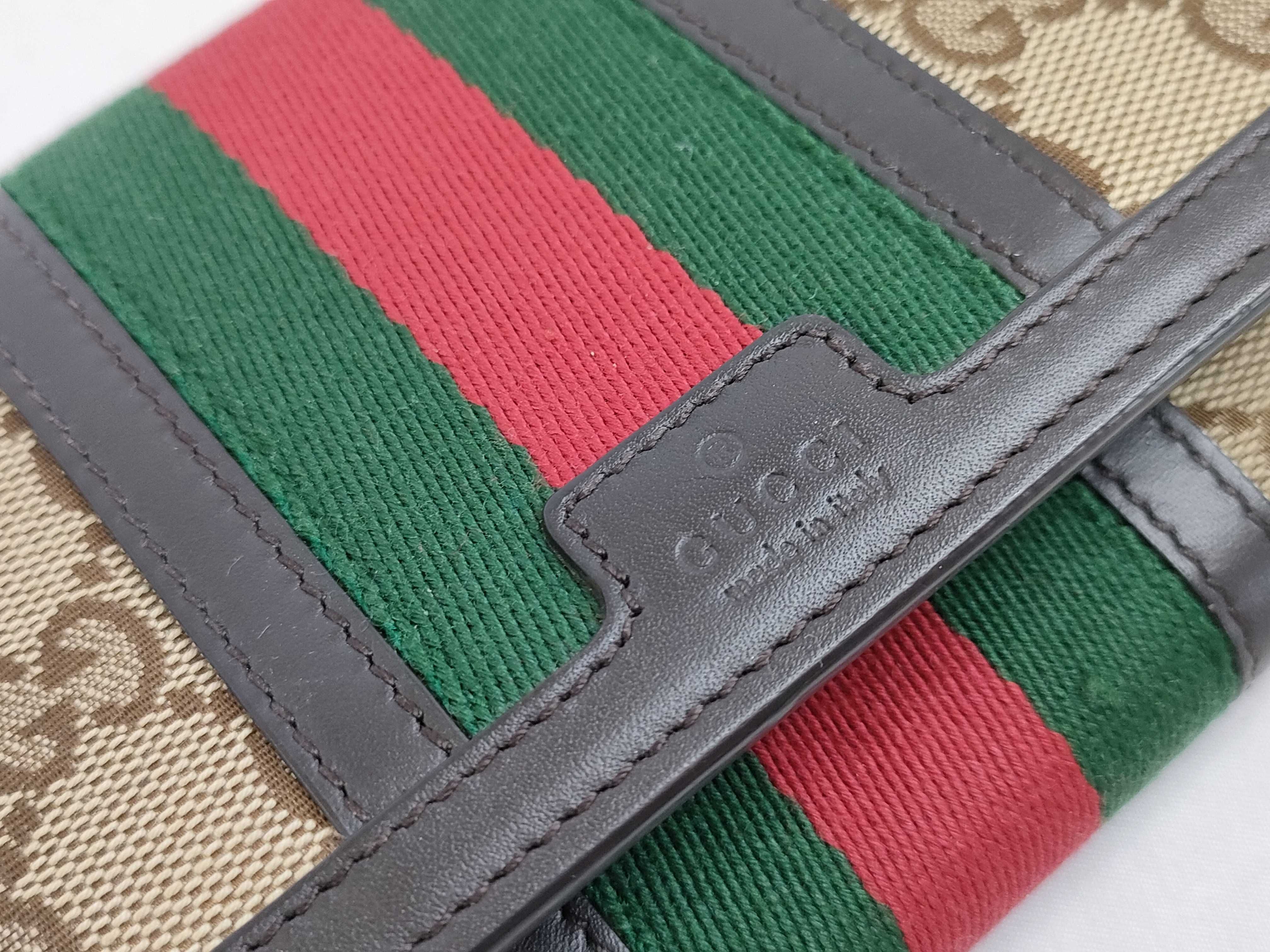 GG Canvas Sherry Line GG Canvas Long Wallet 409440 Wallet — view 12