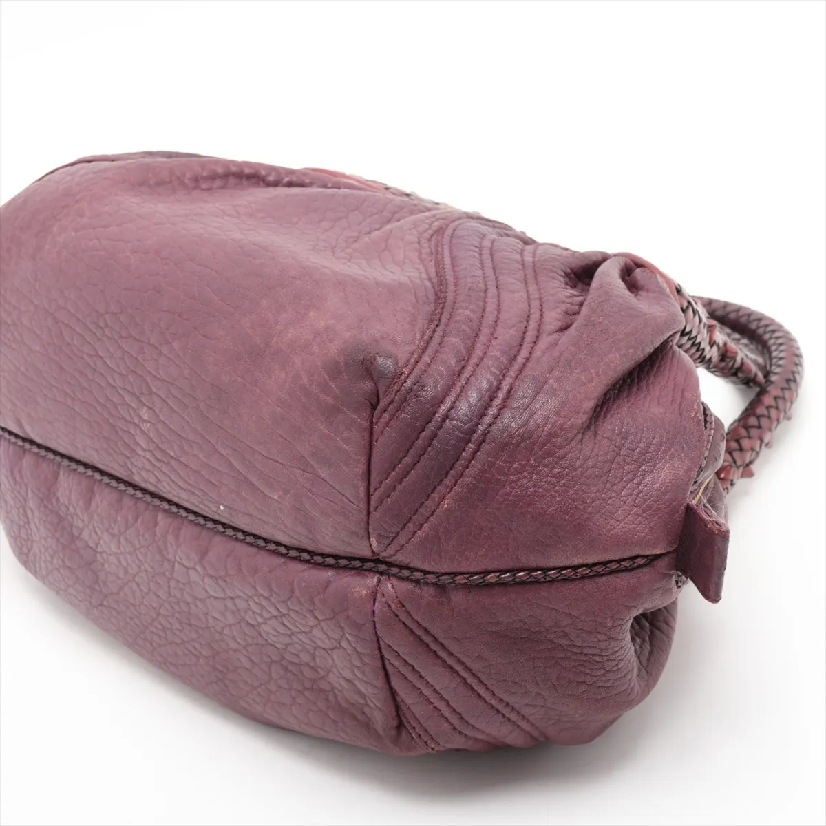 Spy Bag Leather Handbag Purple 8BL078 — view 3