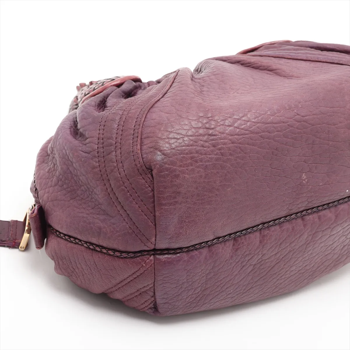 Spy Bag Leather Handbag Purple 8BL078 — view 4