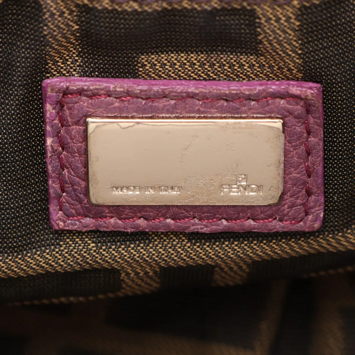 Spy Bag Leather Handbag Purple 8BL078 — view 9