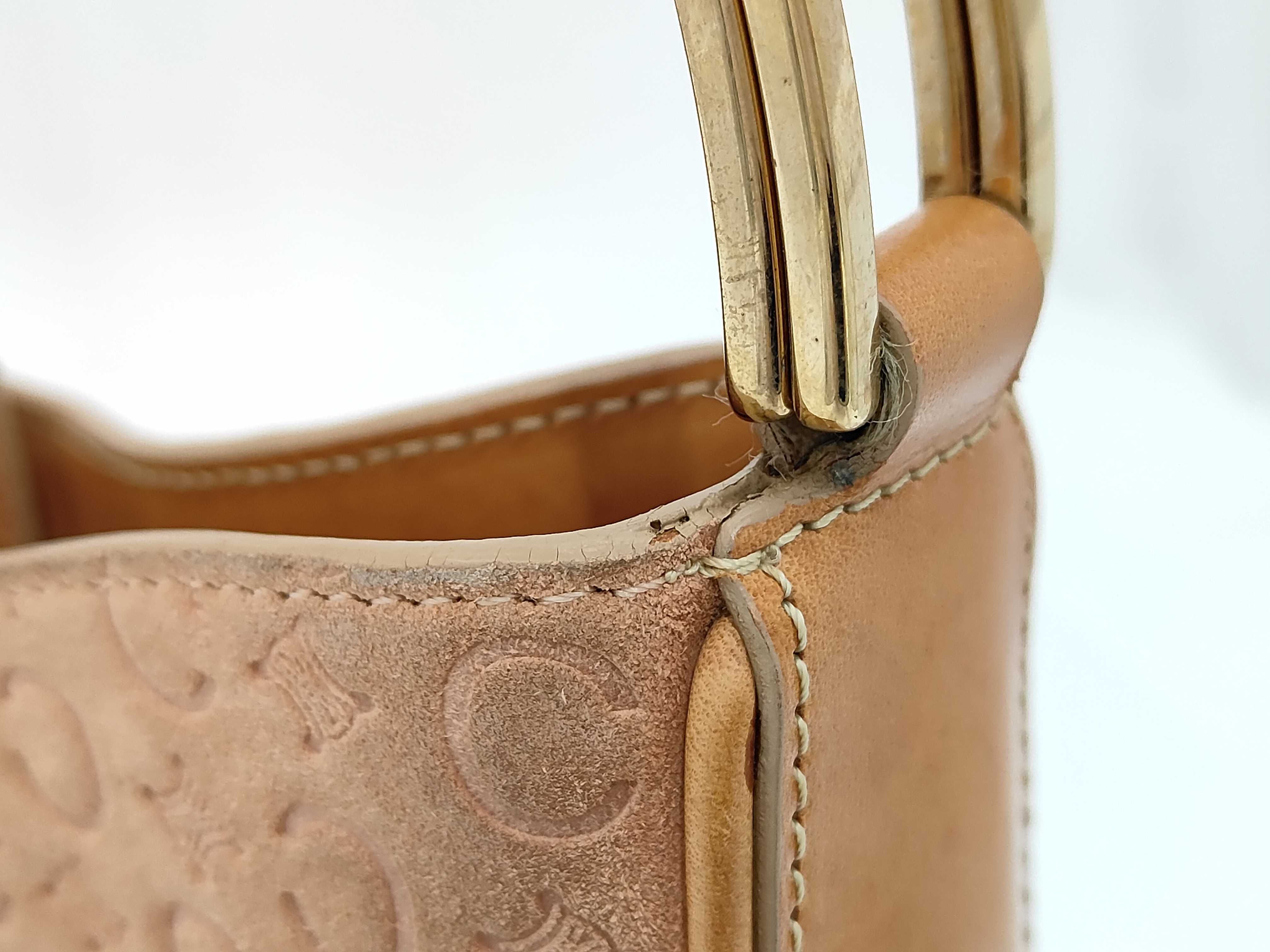 C Macadam Suede Shoulder Bag — view 3