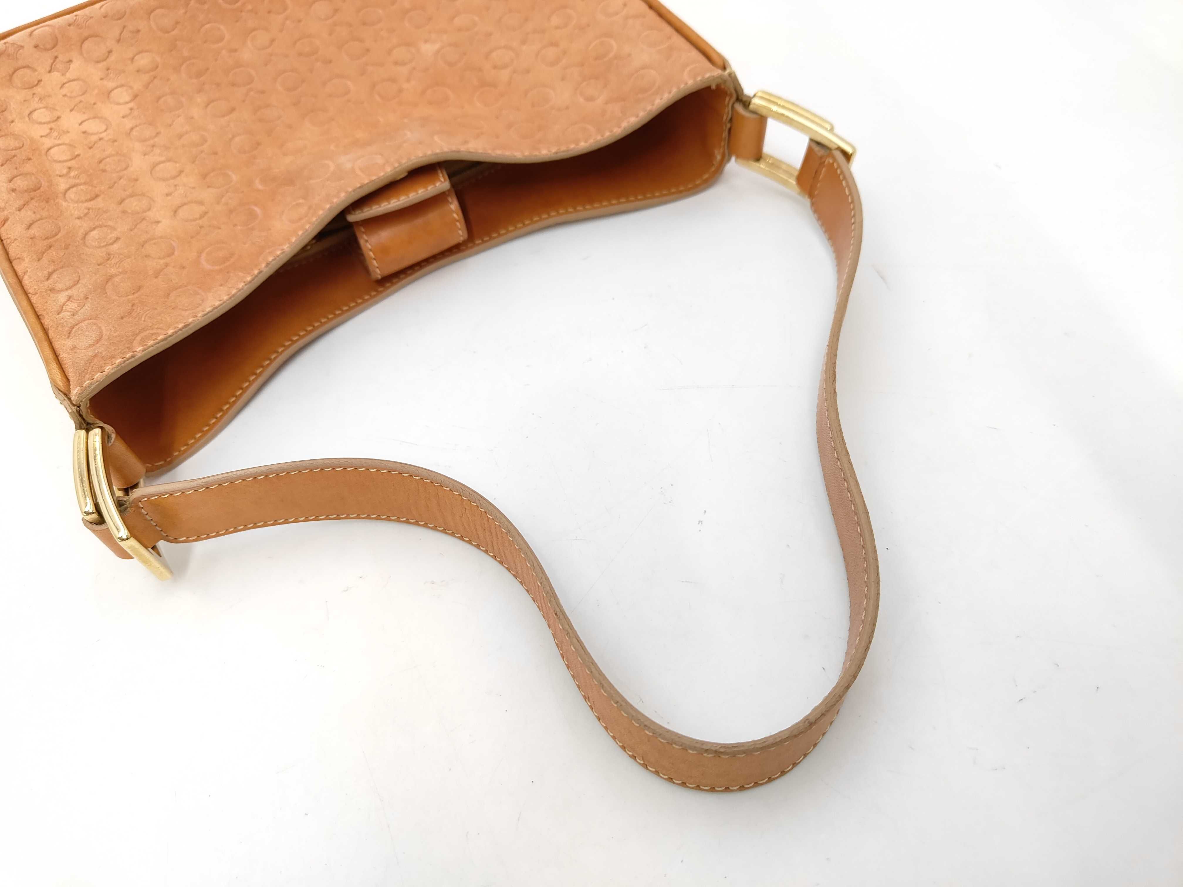 C Macadam Suede Shoulder Bag — view 4