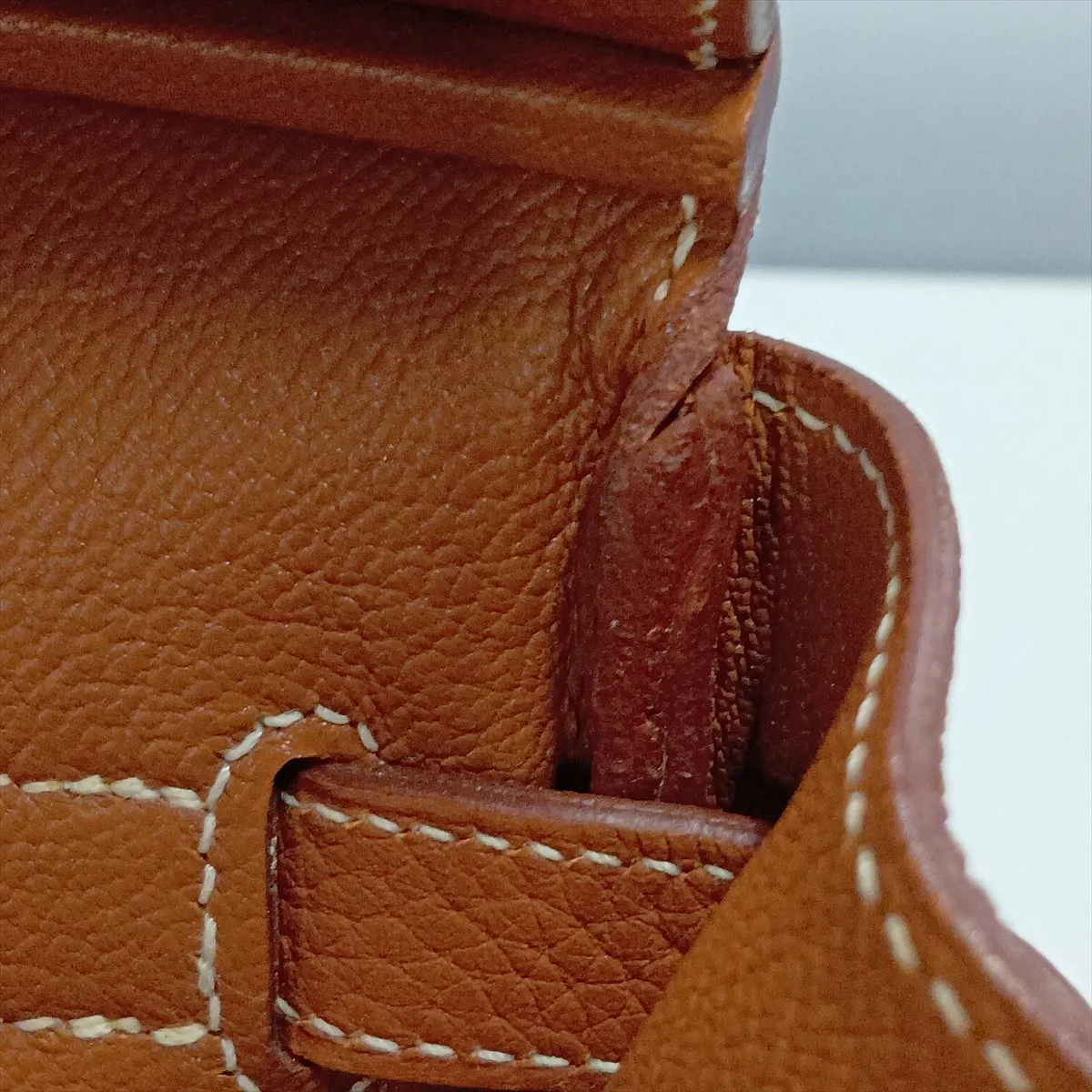 [Individually packaged] Hermes Birkin 30 Letournée Taurillon Clemence Gold Silver Hardware M: 2009 — view 14
